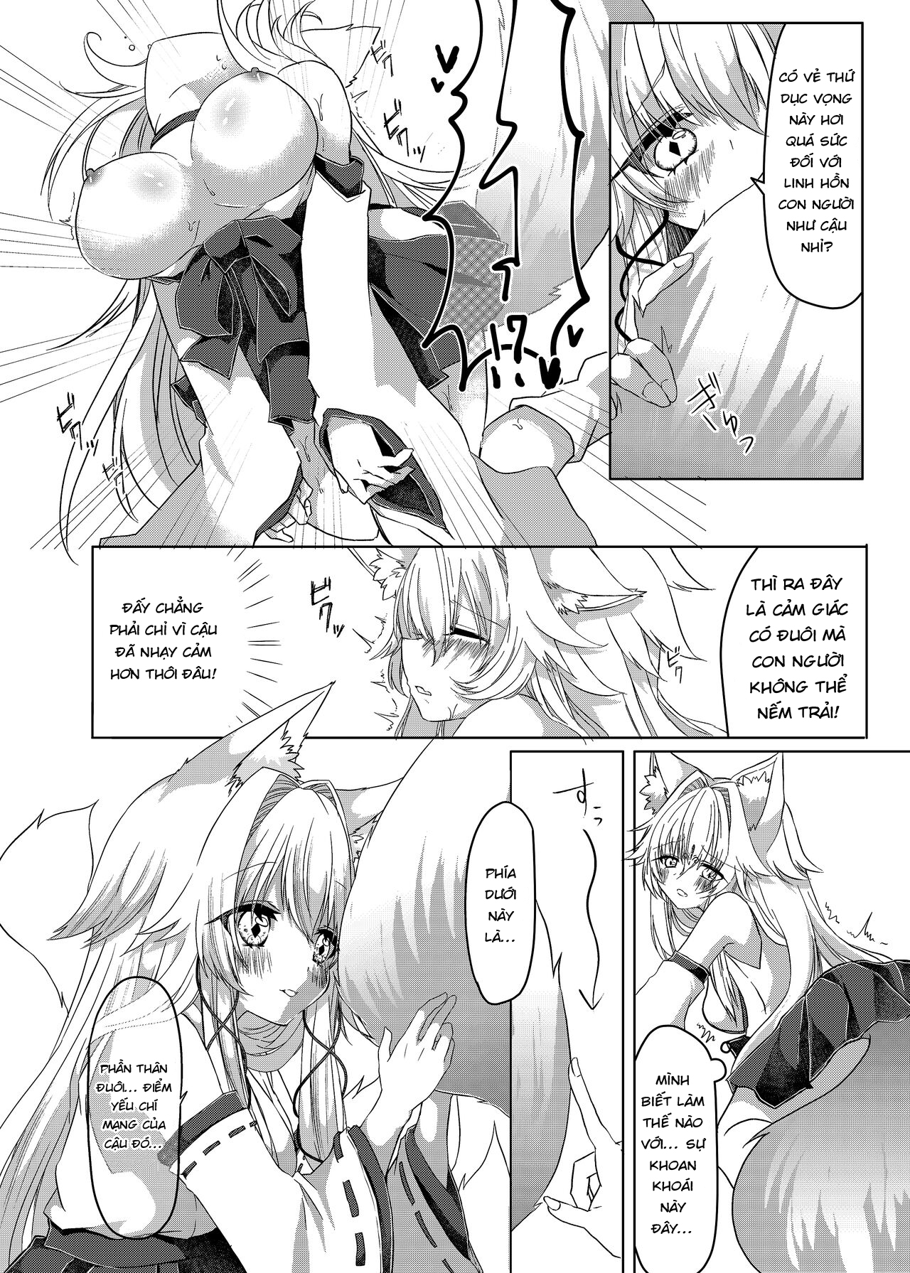 Đọc truyện hentai Chuyển giới thành một nàng cáo!? - Oneshot Ngọt