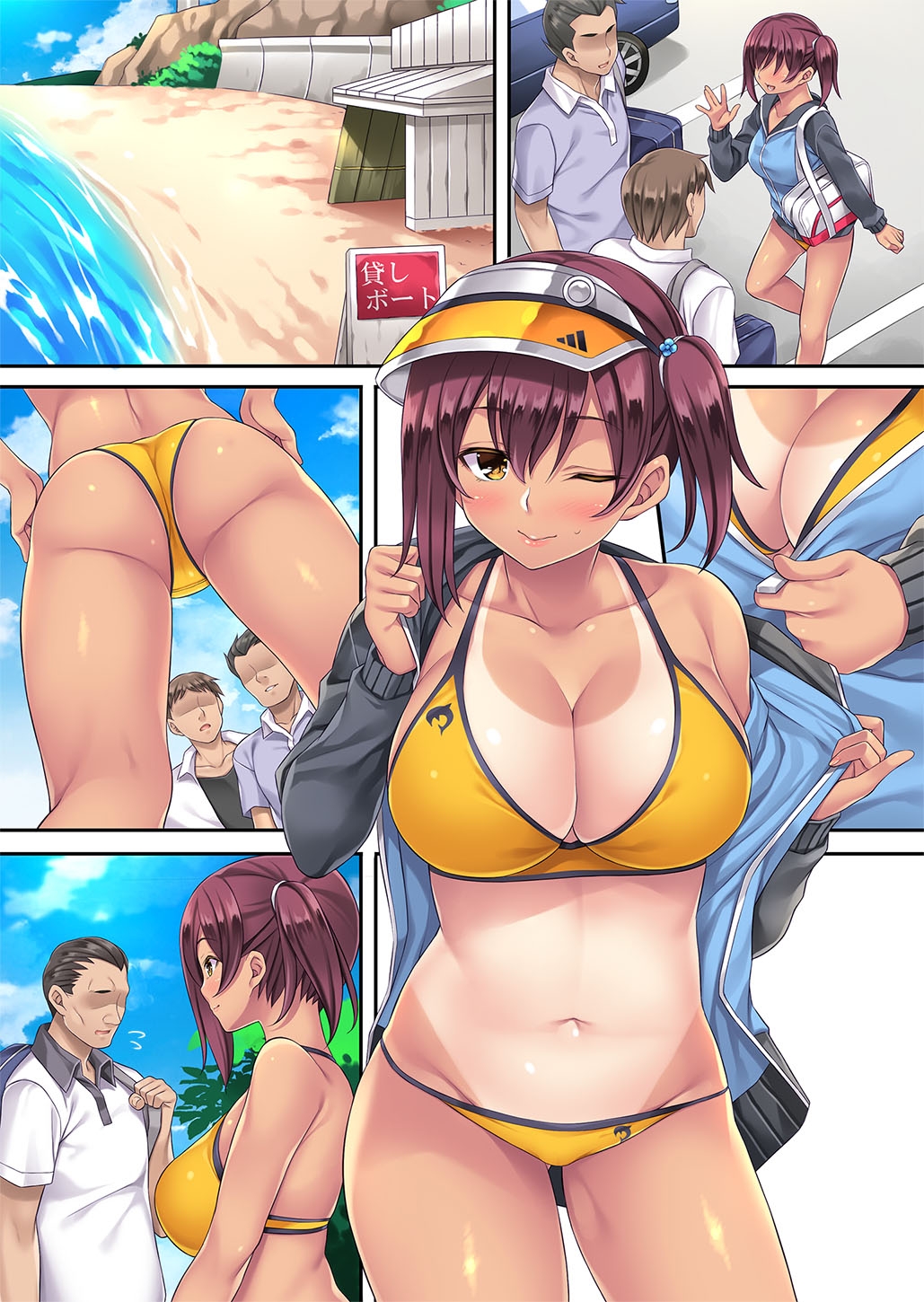 Đọc truyện hentai Tại trại huấn luyện mùa hè - Oneshot - Artist CG