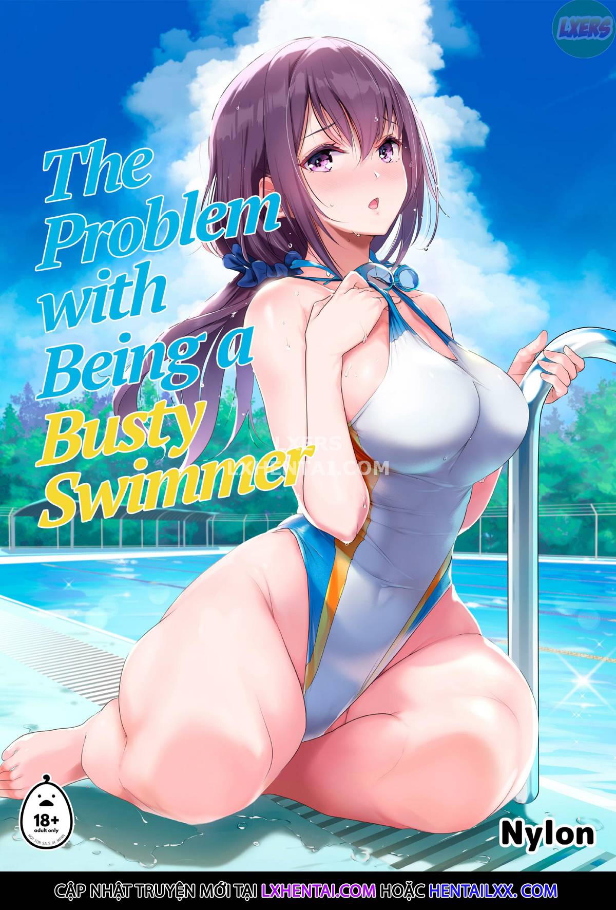 Đọc truyện hentai Kyonyuu ga Nayami no Suiei Buin - Oneshot - Không che