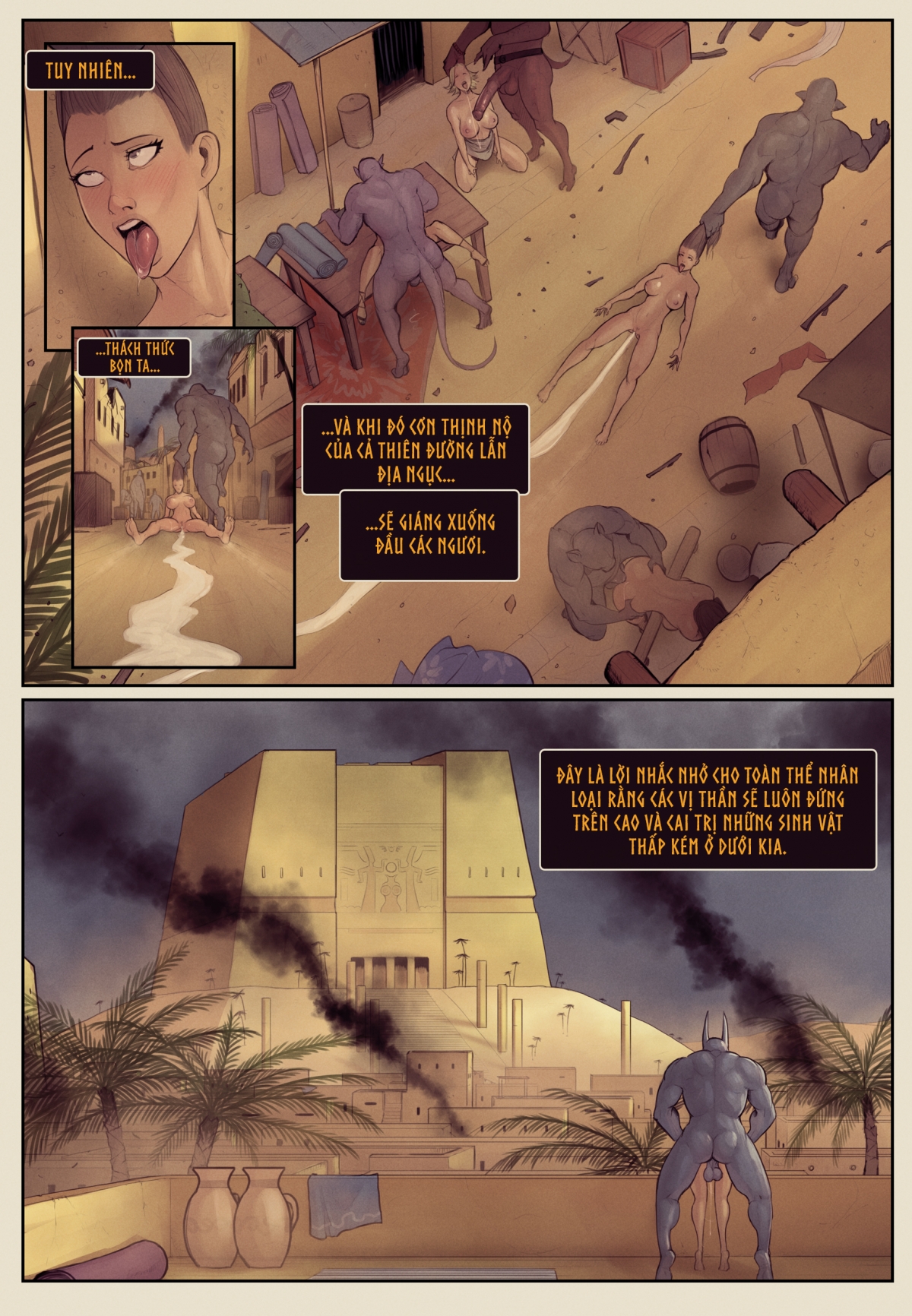 Đọc truyện hentai In the Shadow of Anubis 3 - Chap 1