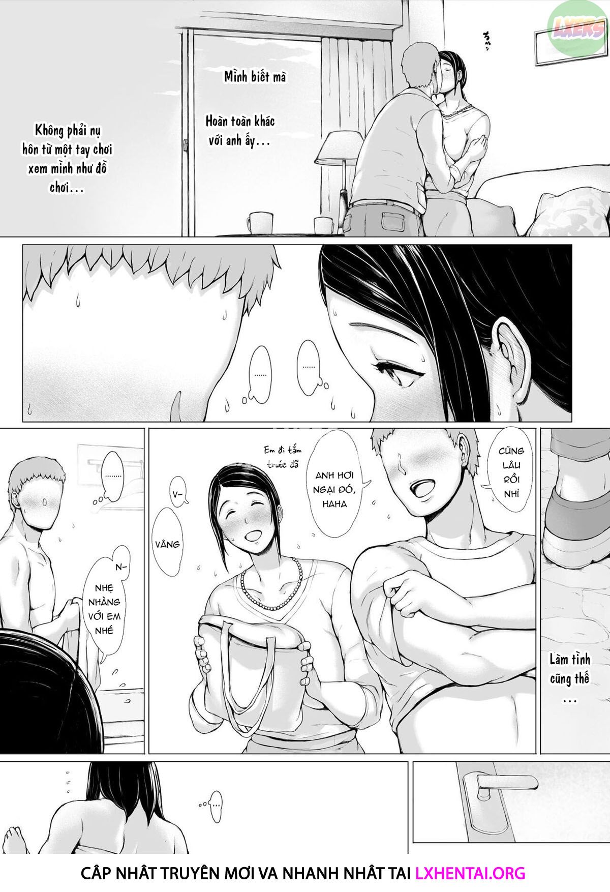 Đọc truyện hentai Hahagui Ottori Okaasan ga Toshishita Yarichin ni Nerawareru Toki - Chap 3C | END