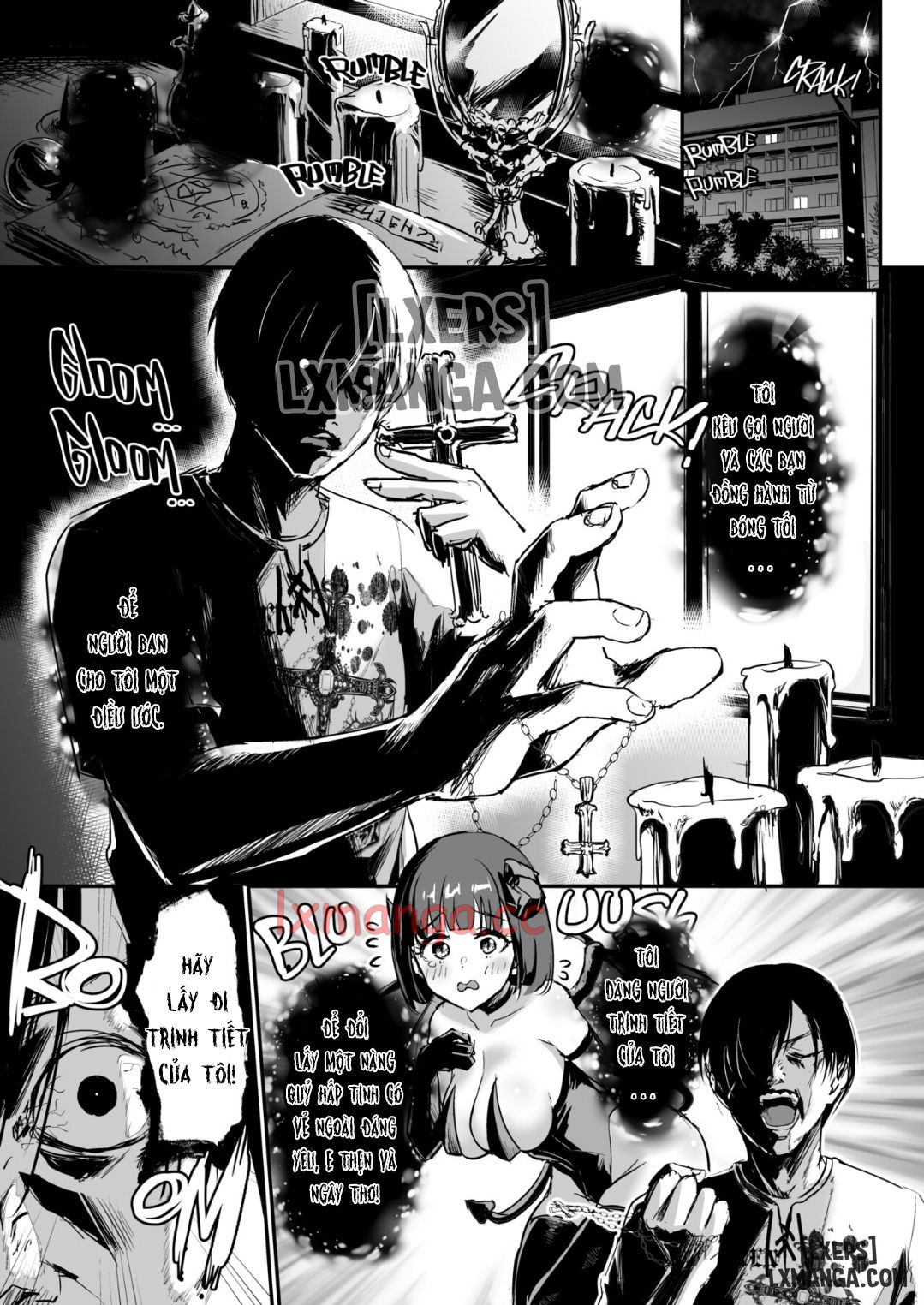 Đọc truyện hentai Gal Succubus Nanka ni Seijunha no Ore ga Makeru Wake Nai! - Oneshot