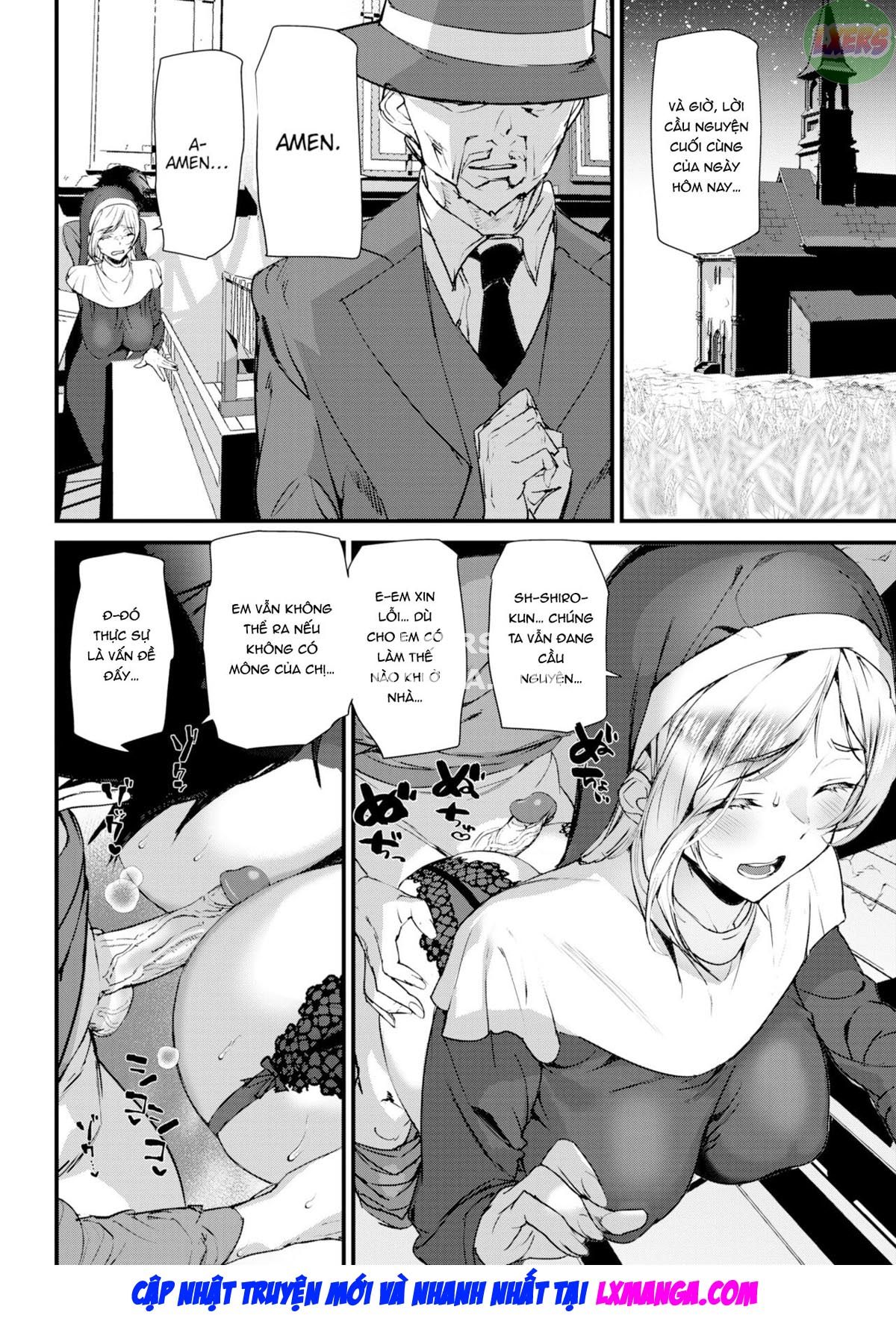 Đọc truyện hentai Phước lành trong đêm thánh - Oneshot