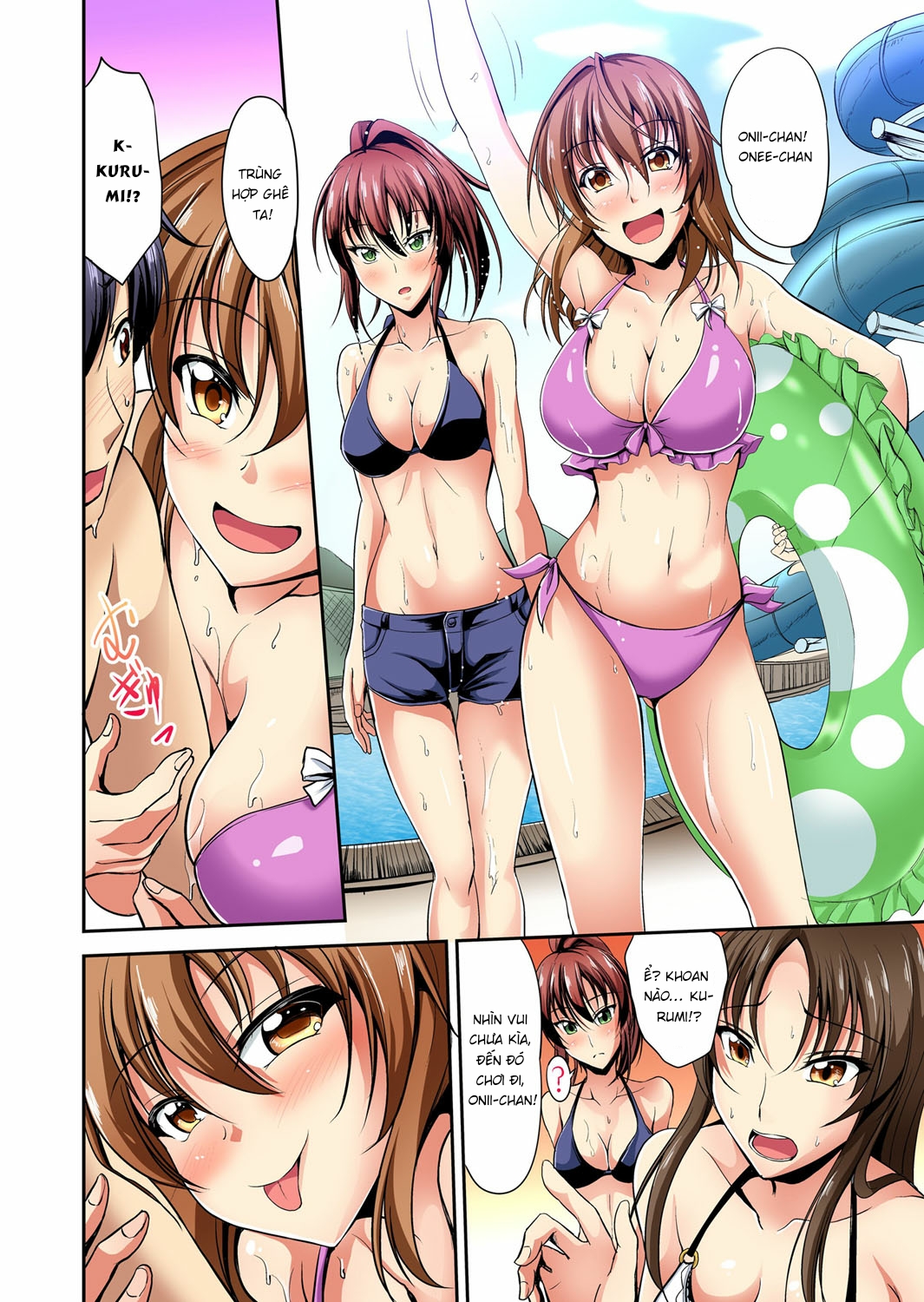 Đọc truyện hentai Sisters Sandwich - Chap 4