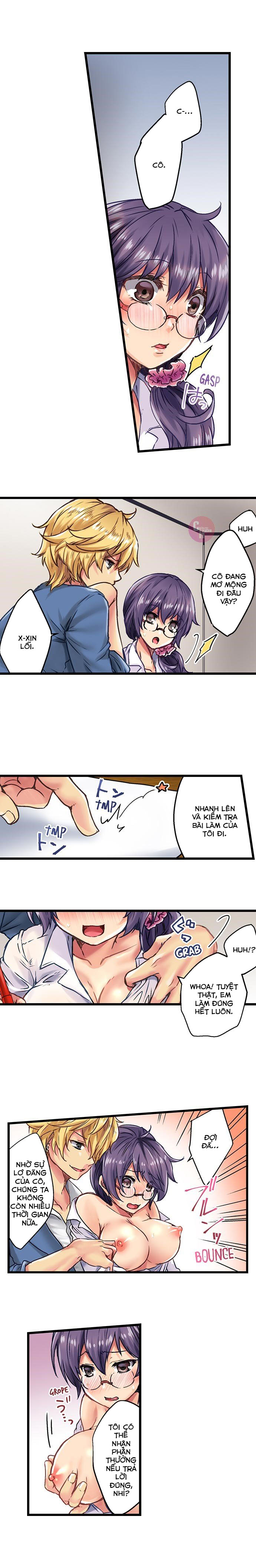 Đọc truyện hentai Thưởng cho học sinh bằng cách chịch! - Chap 4