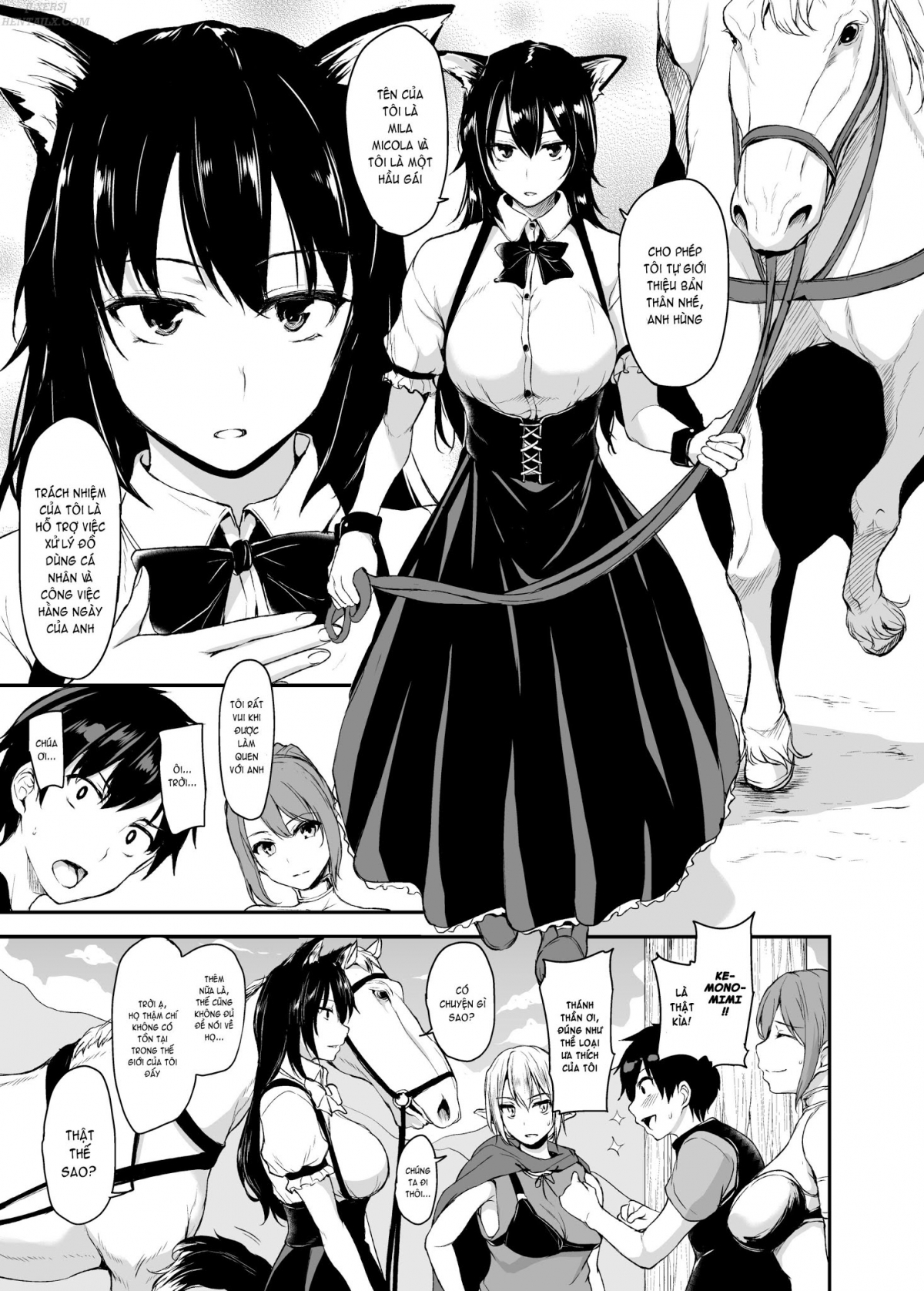 Đọc truyện hentai Tales of a Harem in Another World - Chap 2