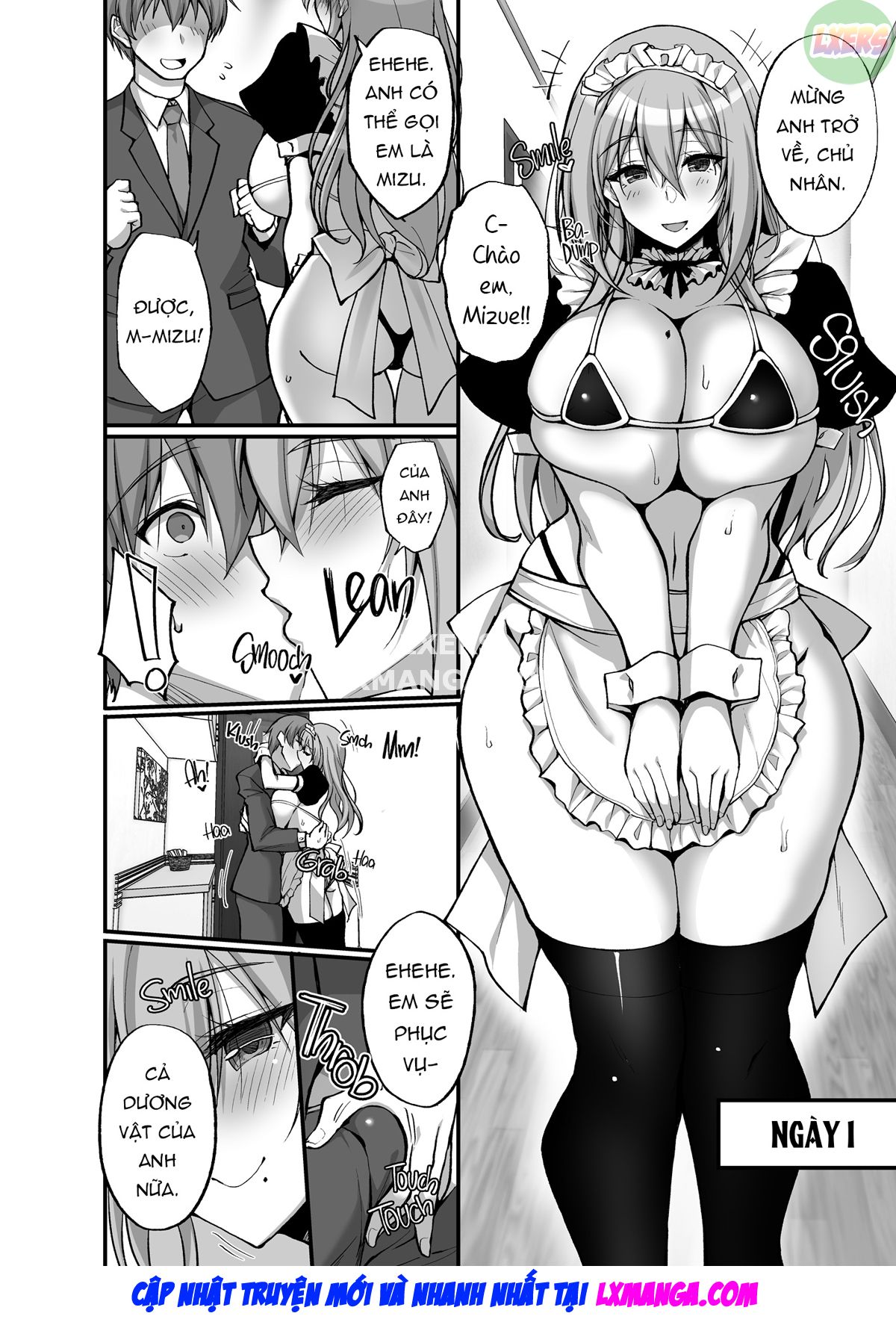 Đọc truyện hentai Ecchi Na Onee-San Wa, Suki Desu Ka? - Chap 4 - Không che