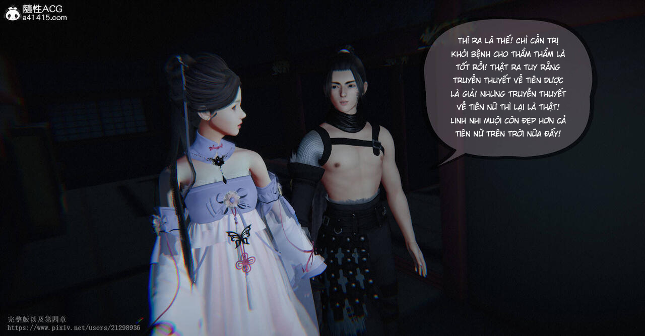 Đọc truyện hentai Tiên kiếm kì hiệp truyện 1 ~ 4 - Chap 2