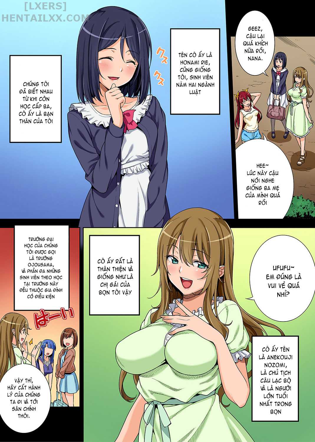 Đọc truyện hentai Bou Yuumei Shiritsu Daigaku YariCir No Jittai ~ - Chap 1
