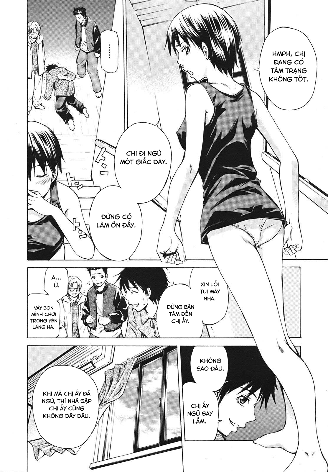 Đọc truyện hentai Hiếp bà chị thằng bạn lúc đang ngủ - Oneshot