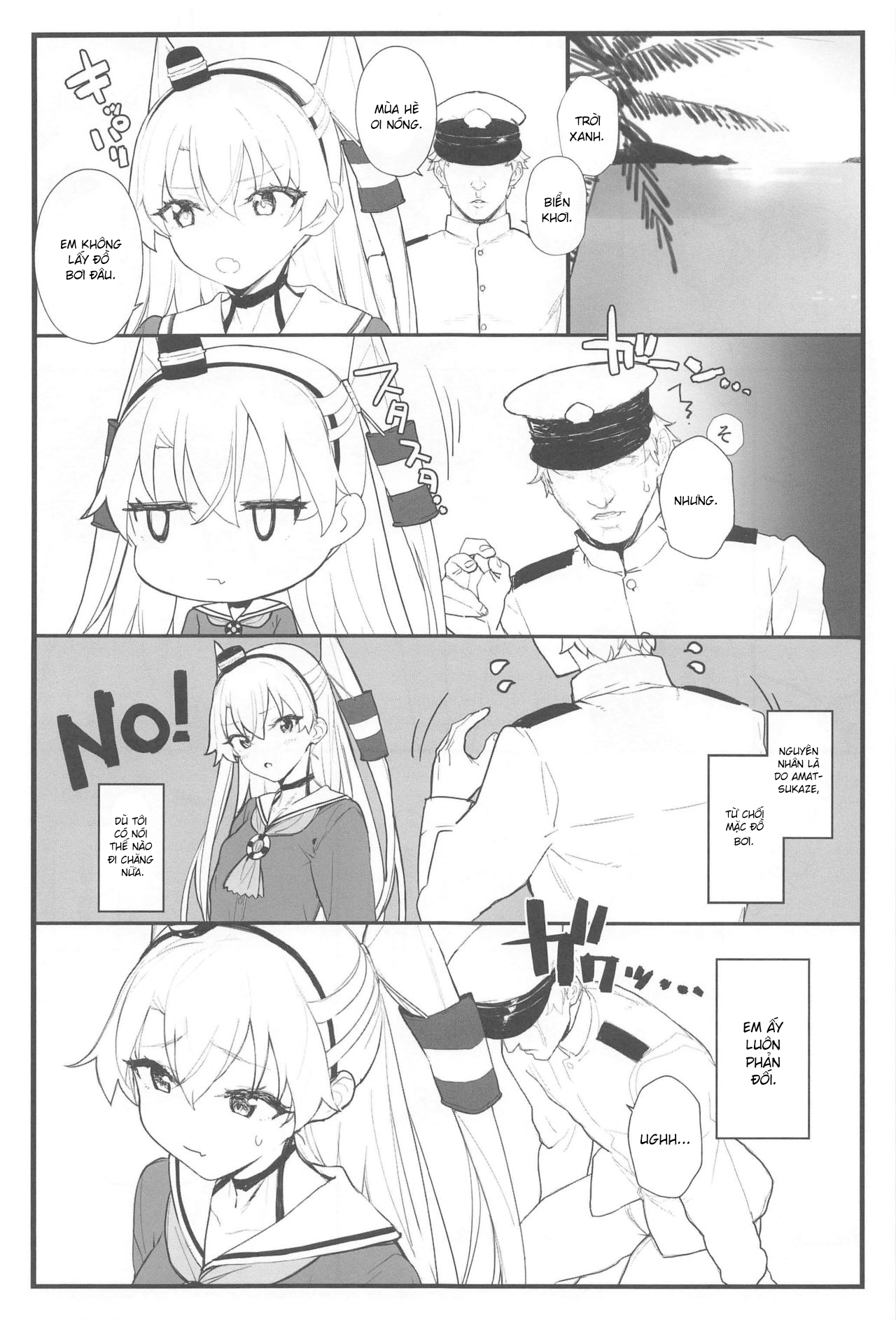 Đọc truyện hentai Ama Ama Amatsukaze (Kantai Collection -KanColle-) - Oneshot