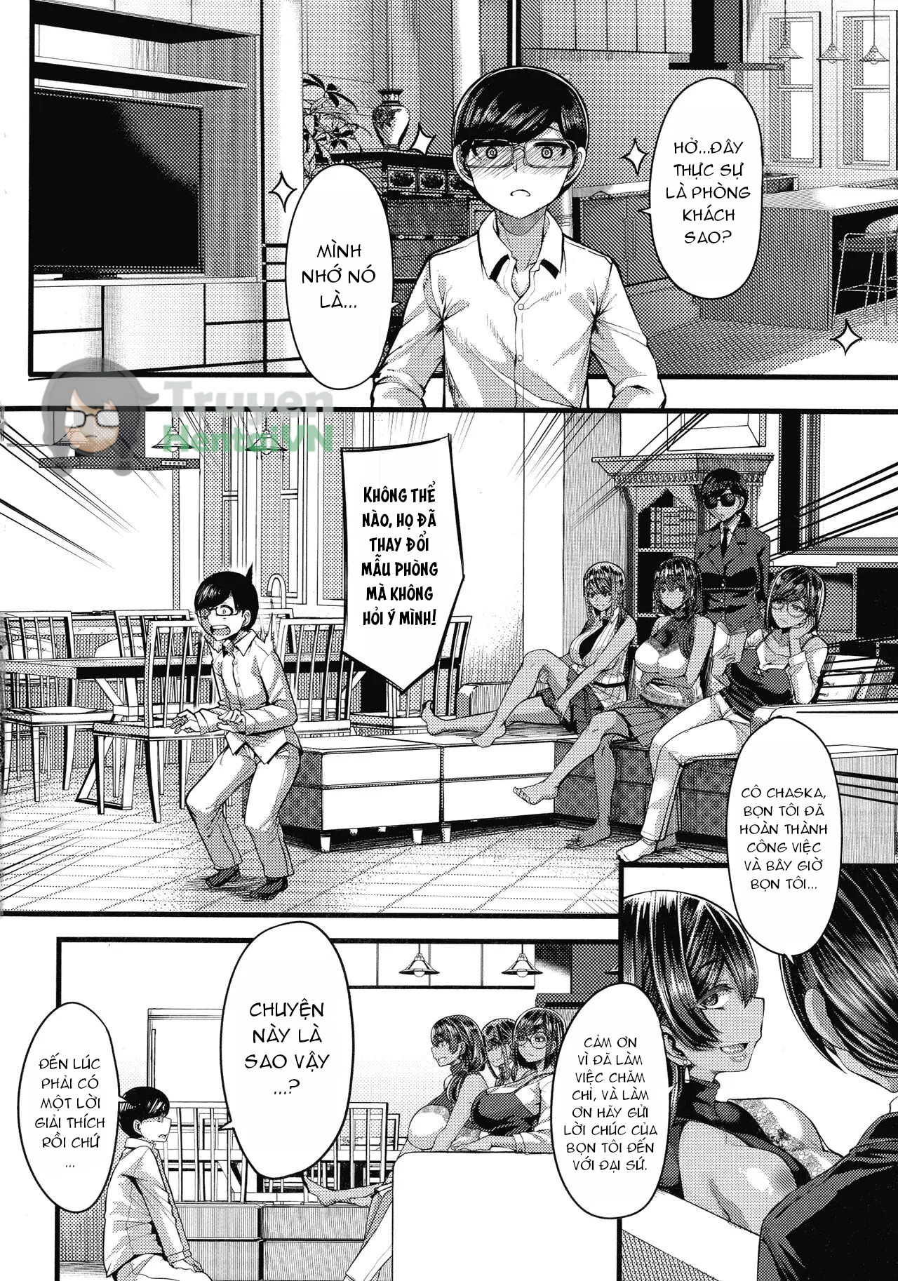 Đọc truyện hentai Kasshoku Hime to Himitsu no Keiyaku - Chap 1