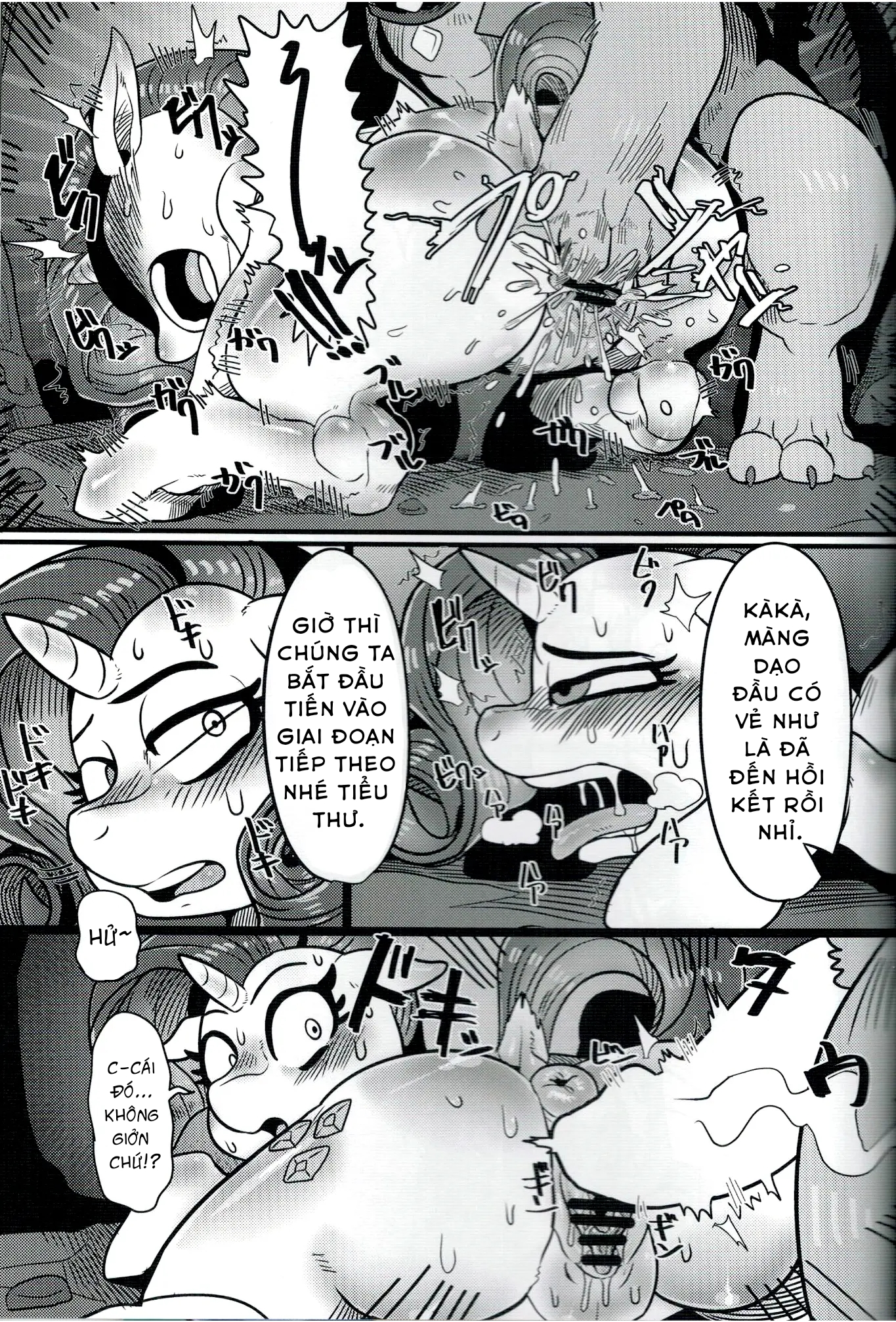 Đọc truyện hentai Một buổi sếch giữa ngựa và chó - Oneshot