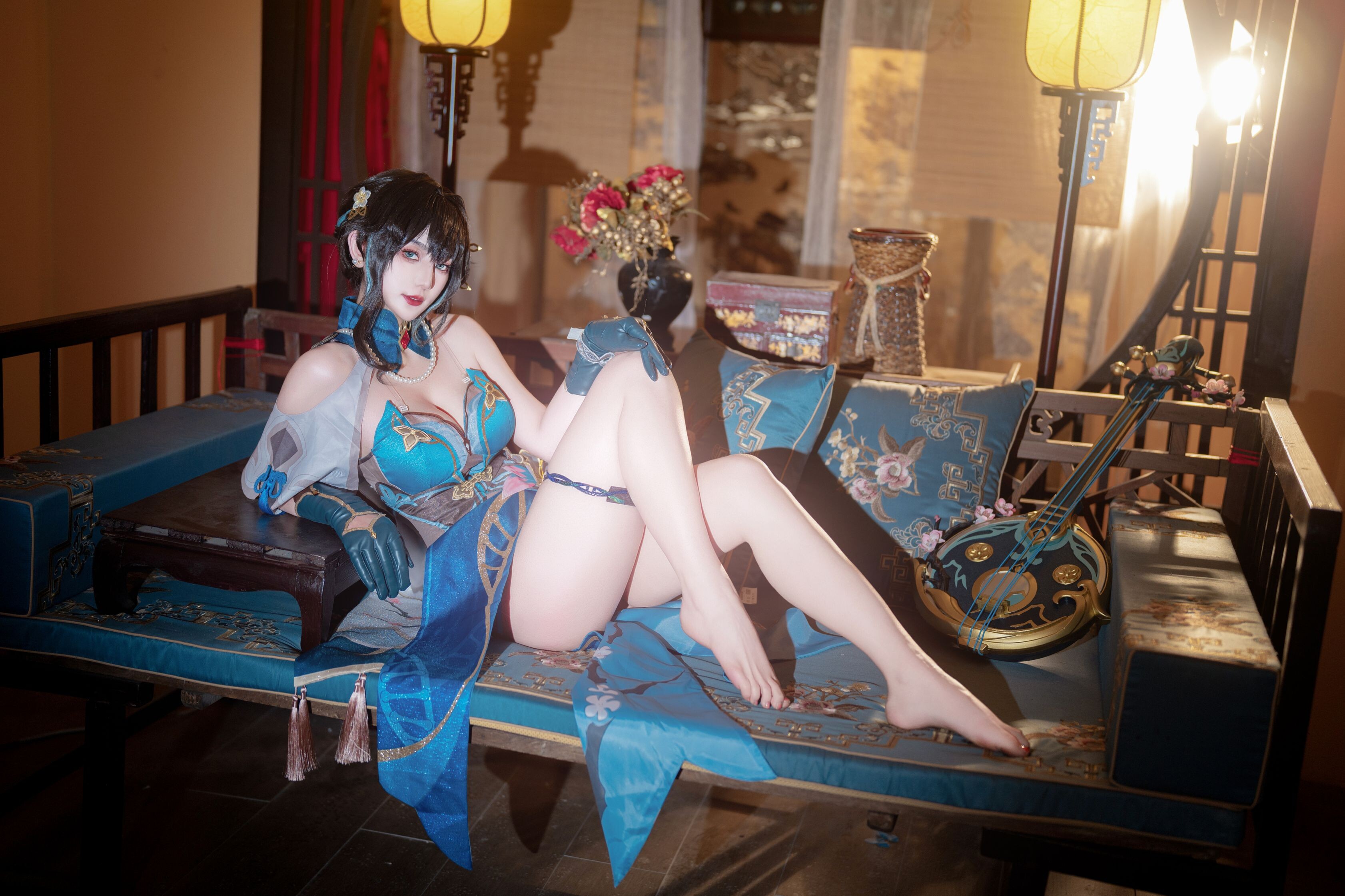 Đọc truyện hentai Tuyển tập Albums siêu phẩm Cosplay - Chap 1022 - Xinglan is Lanlan and calls her Lanmei - Collapse of the Star Sky Railway Ruan Mei