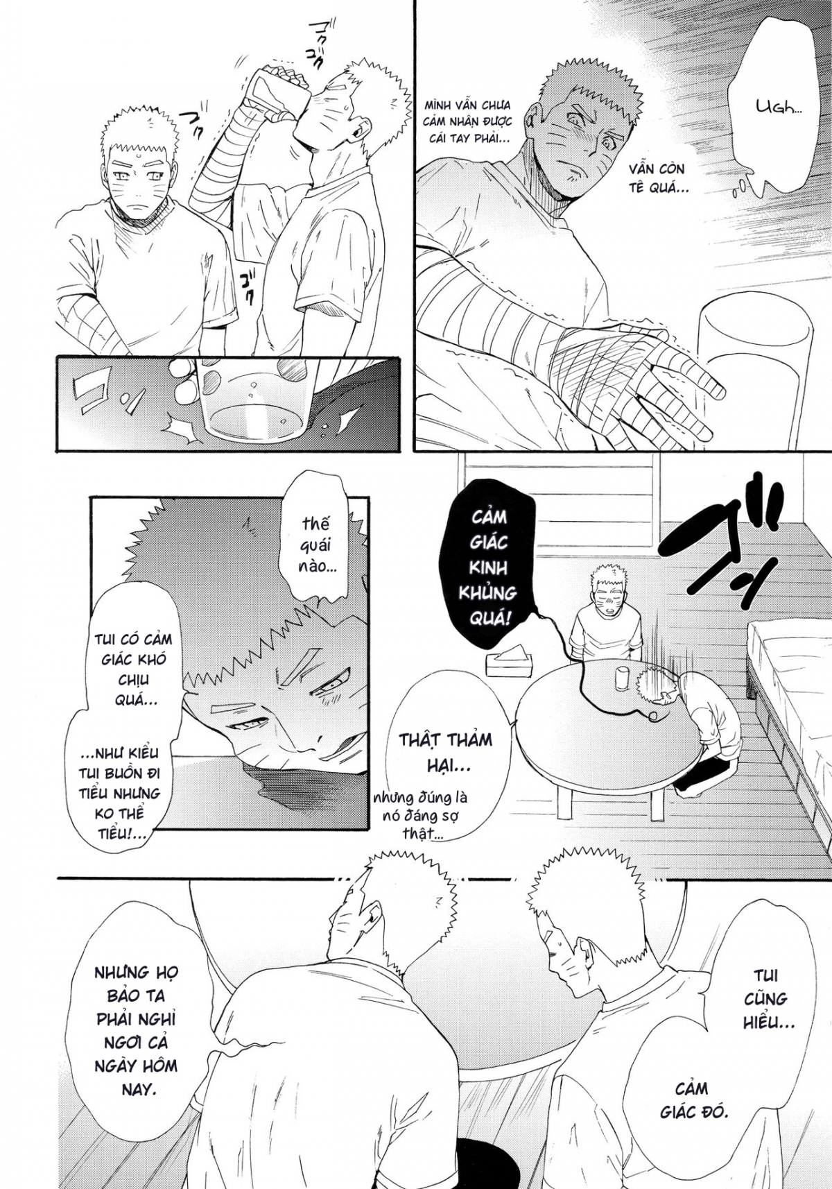 Đọc truyện hentai Chỉ Hai Chúng Ta ( Naruto Shippuden ) - Chap 1: Tuy hai nhưng mà ba...??