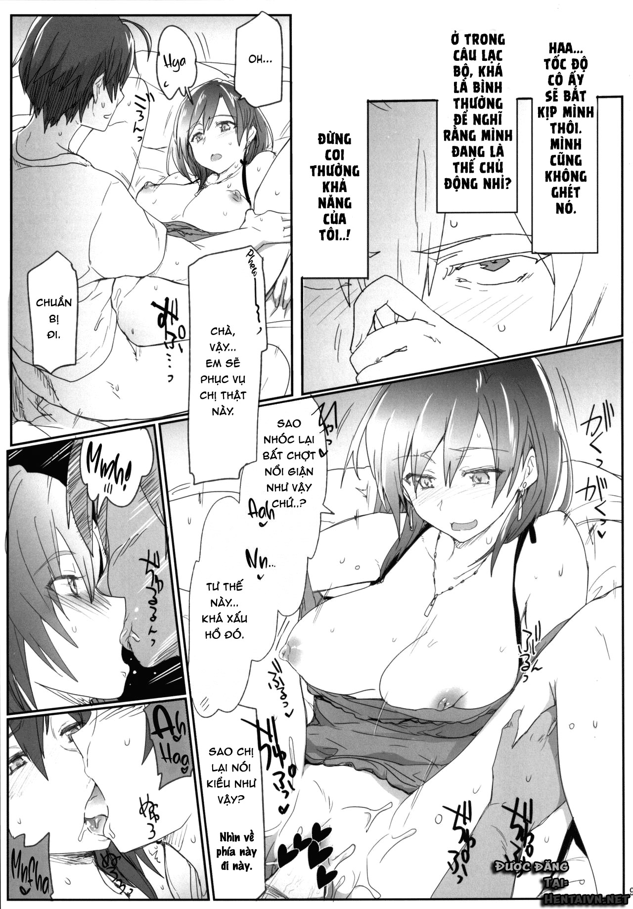 Đọc truyện hentai Houshi-bu no Seiteki na Katsudou no Seika - Oneshot