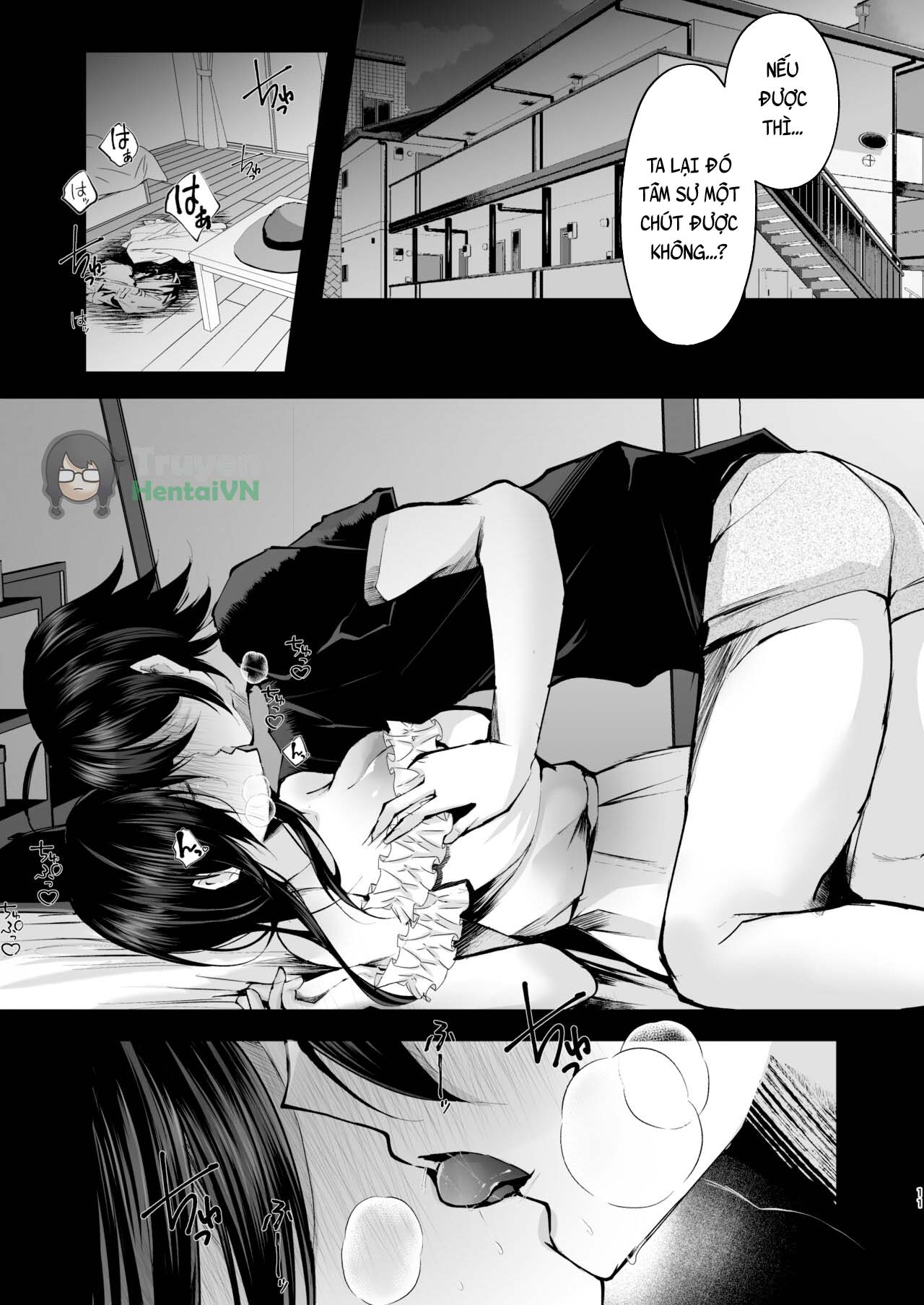 Đọc truyện hentai Boku o Shinu made Amayakashite Kureru Zenkoutei Onee-san - Oneshot