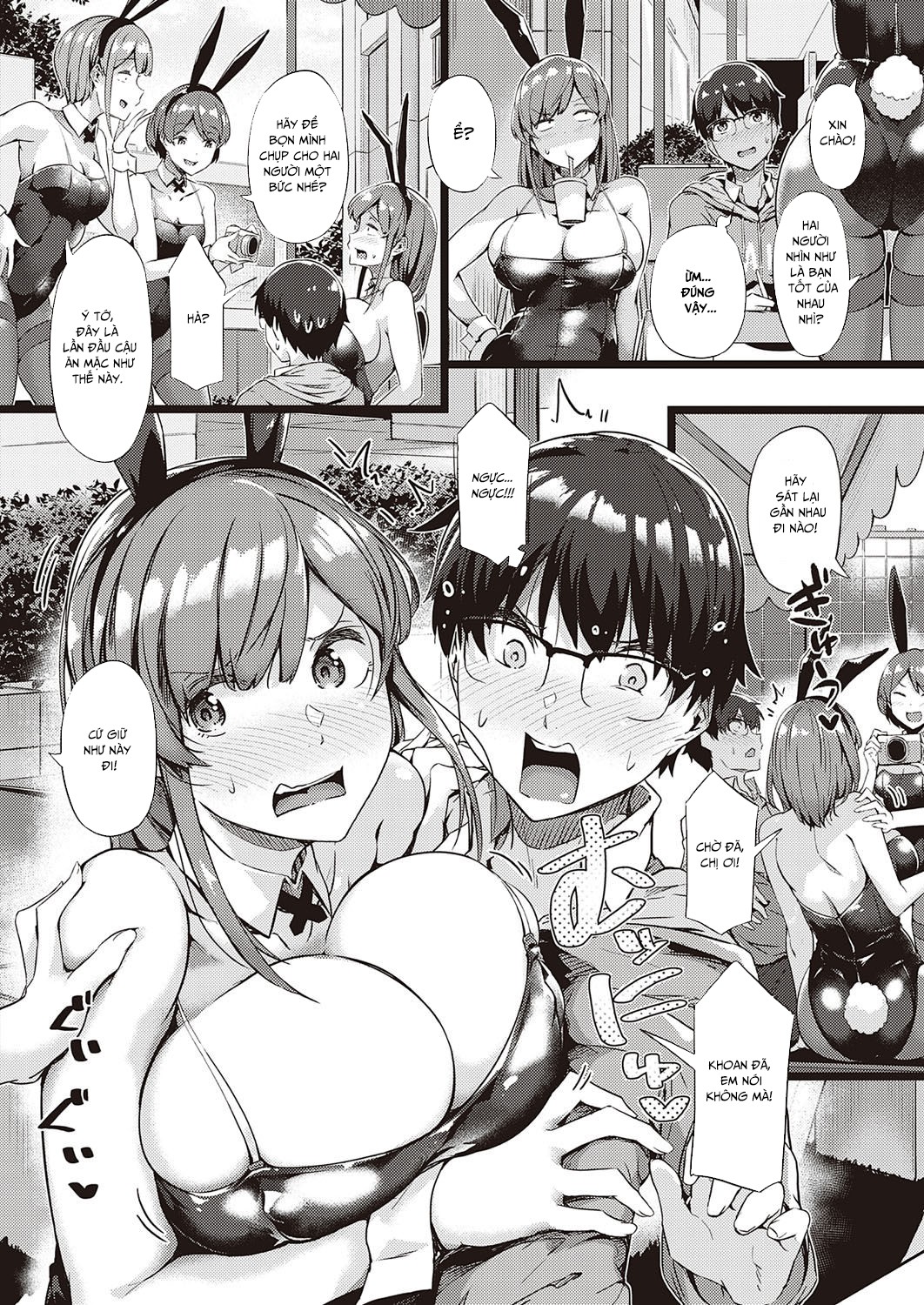 Đọc truyện hentai Koisuru Usagi wa Abare Chichi - Oneshot