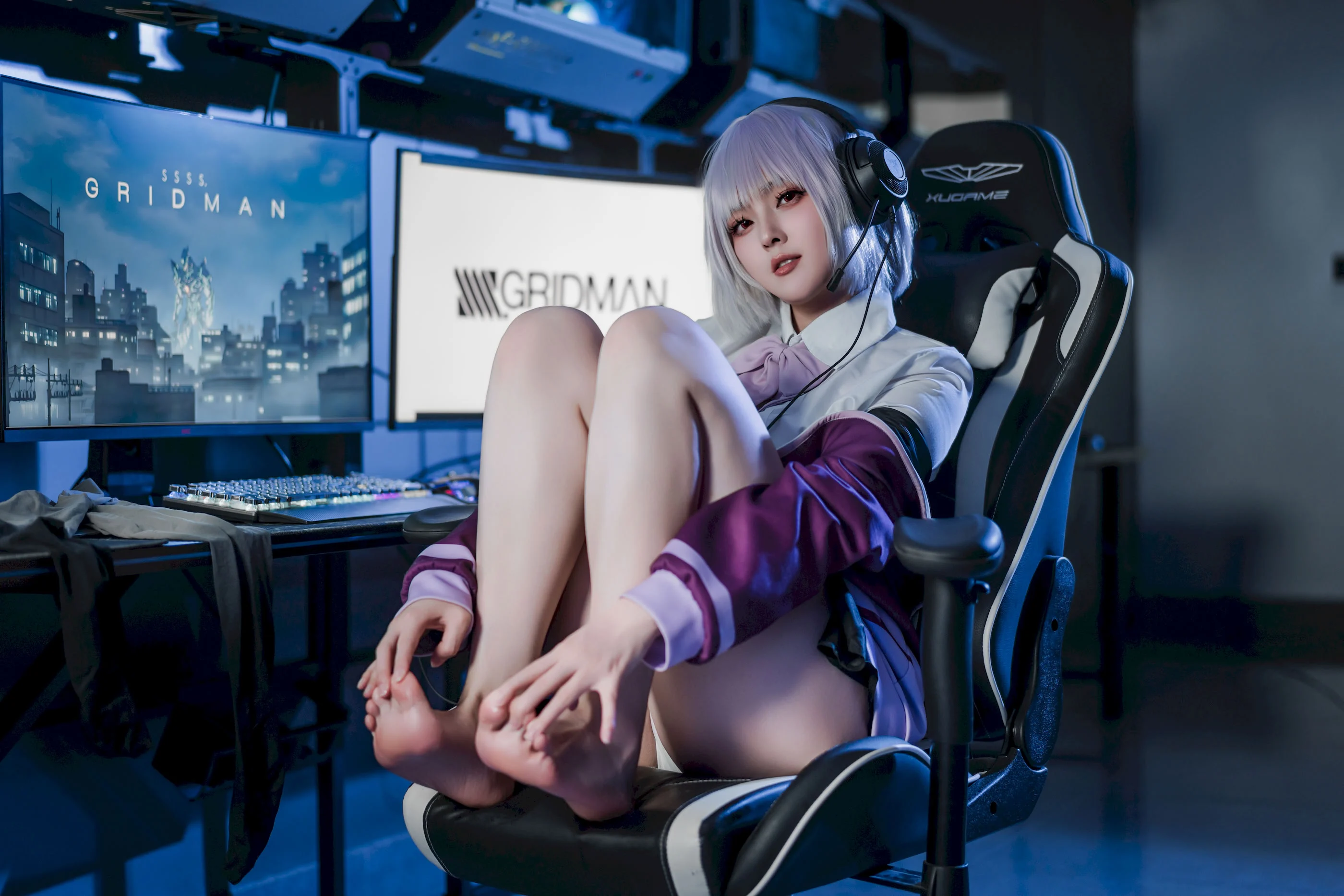 Đọc truyện hentai Tuyển tập Albums siêu phẩm Cosplay - Chap 1432 - Natsuko - GRIDMAN Akane Shinjo