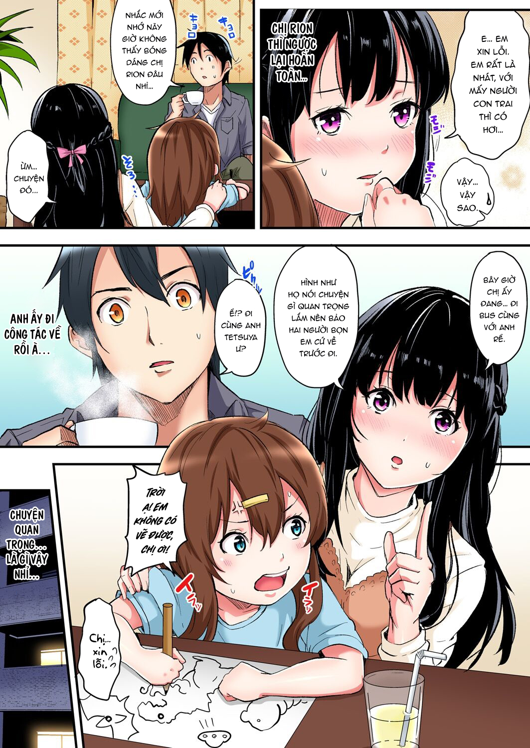 Đọc truyện hentai Bà Mẹ Teen Và Các Tư Thế SEX - Chap 5: Trả vợ cho anh họ rồi nè.