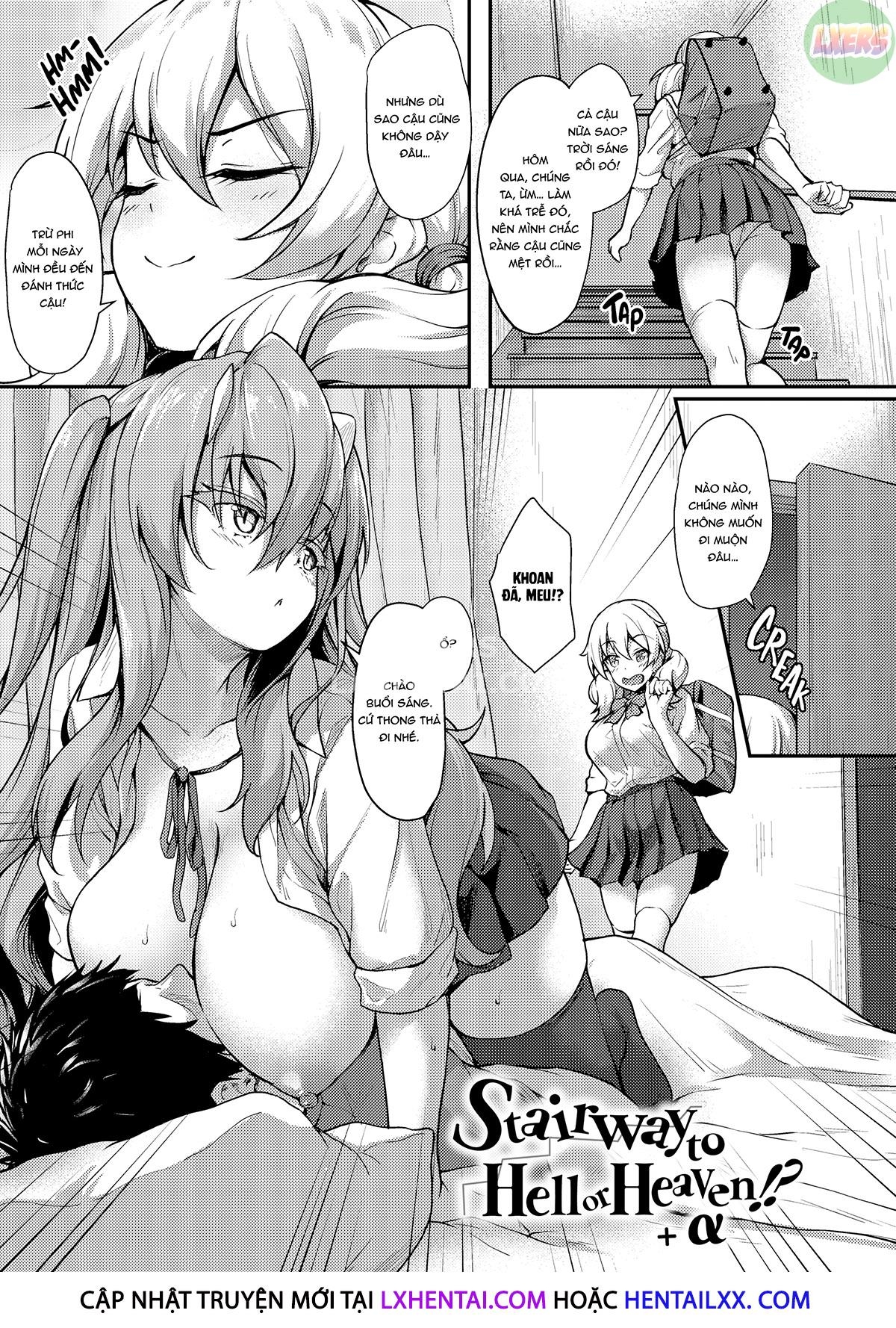 Đọc truyện hentai Tình yêu đa chủng loài 101 - Chap 5 - Stairway to Hell or Heaven!? +