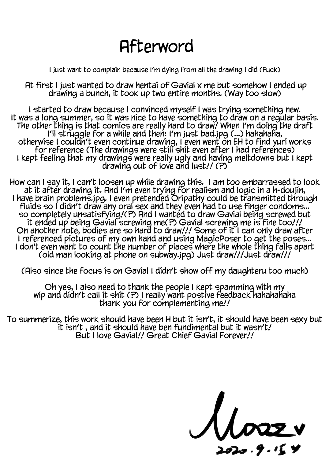 Đọc truyện hentai Tình tứ, quằn quại cùng Gavial - Oneshot