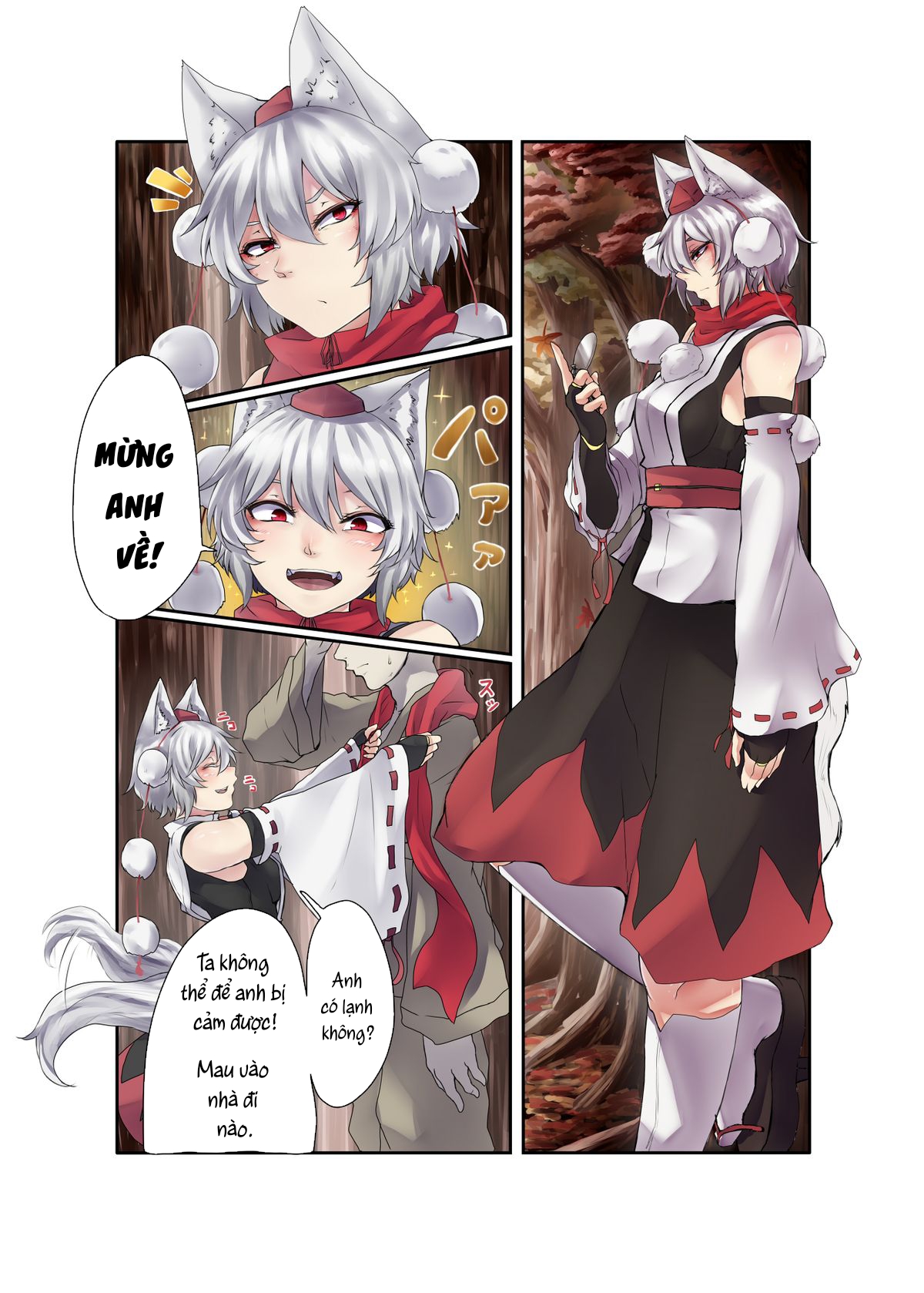 Đọc truyện hentai Inubashiri Momiji Bon - Oneshot