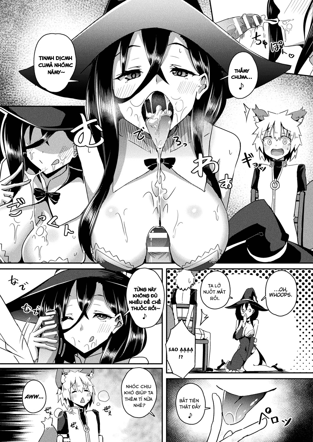 Đọc truyện hentai Witch's Temptation - Oneshot