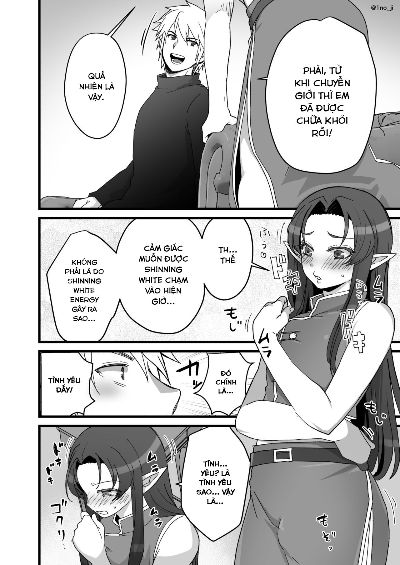 Đọc truyện hentai Câu chuyện về một cựu thủ lĩnh của quân đội Quỷ vương thua một anh hùng và bị biến thành nữ. - Oneshot