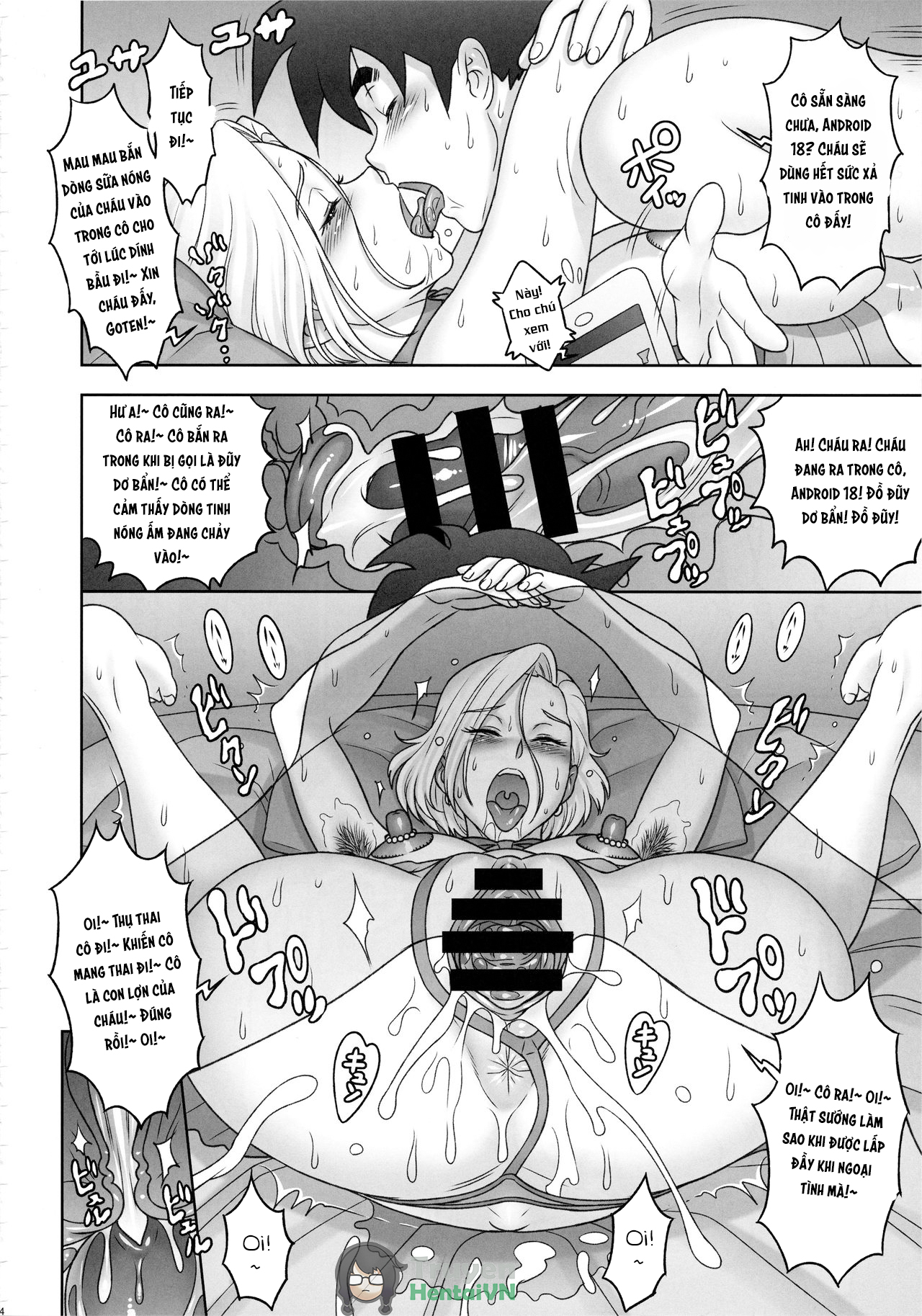 Đọc truyện hentai Songoku thèm được bú sữa - Oneshot