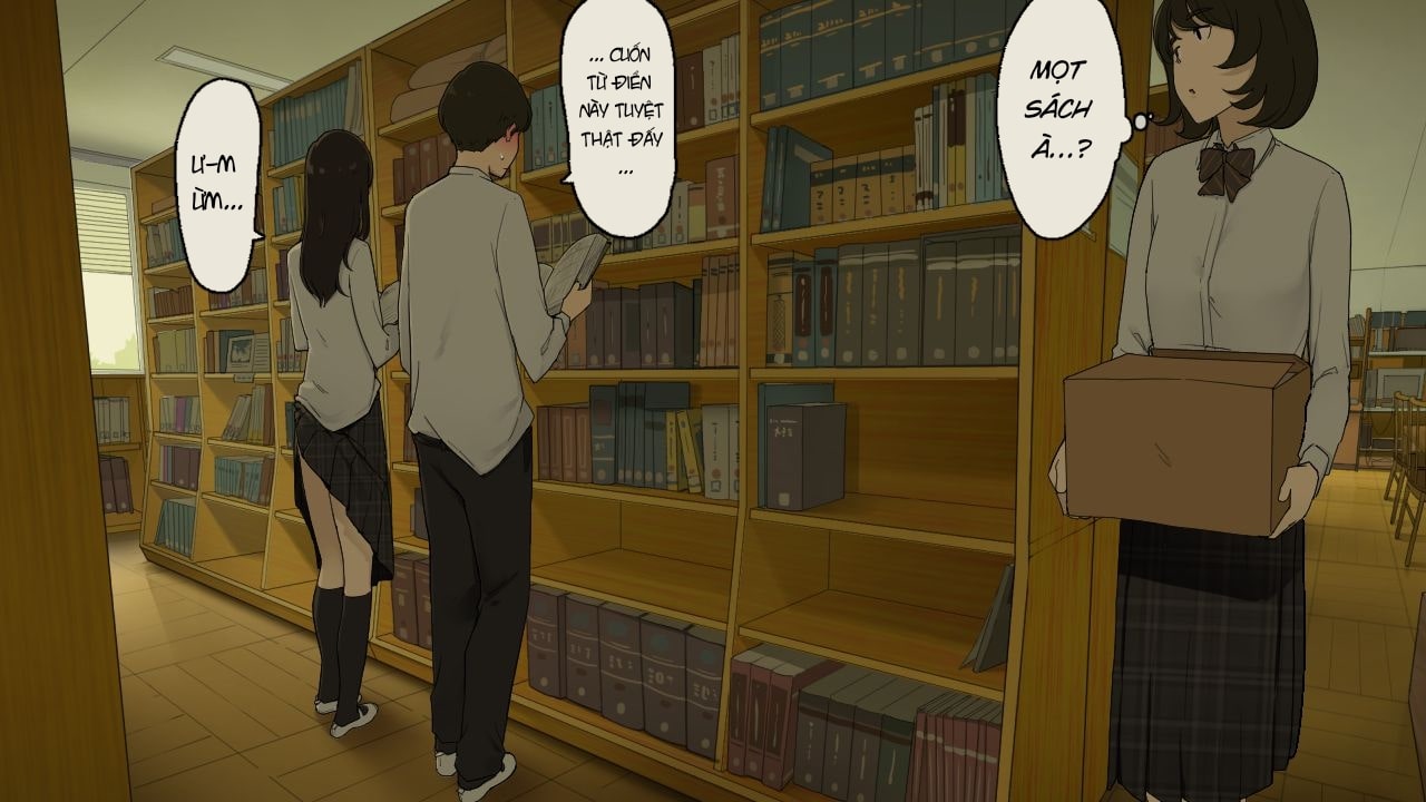 Đọc truyện hentai Góc Khuất Thư Viện - Oneshot