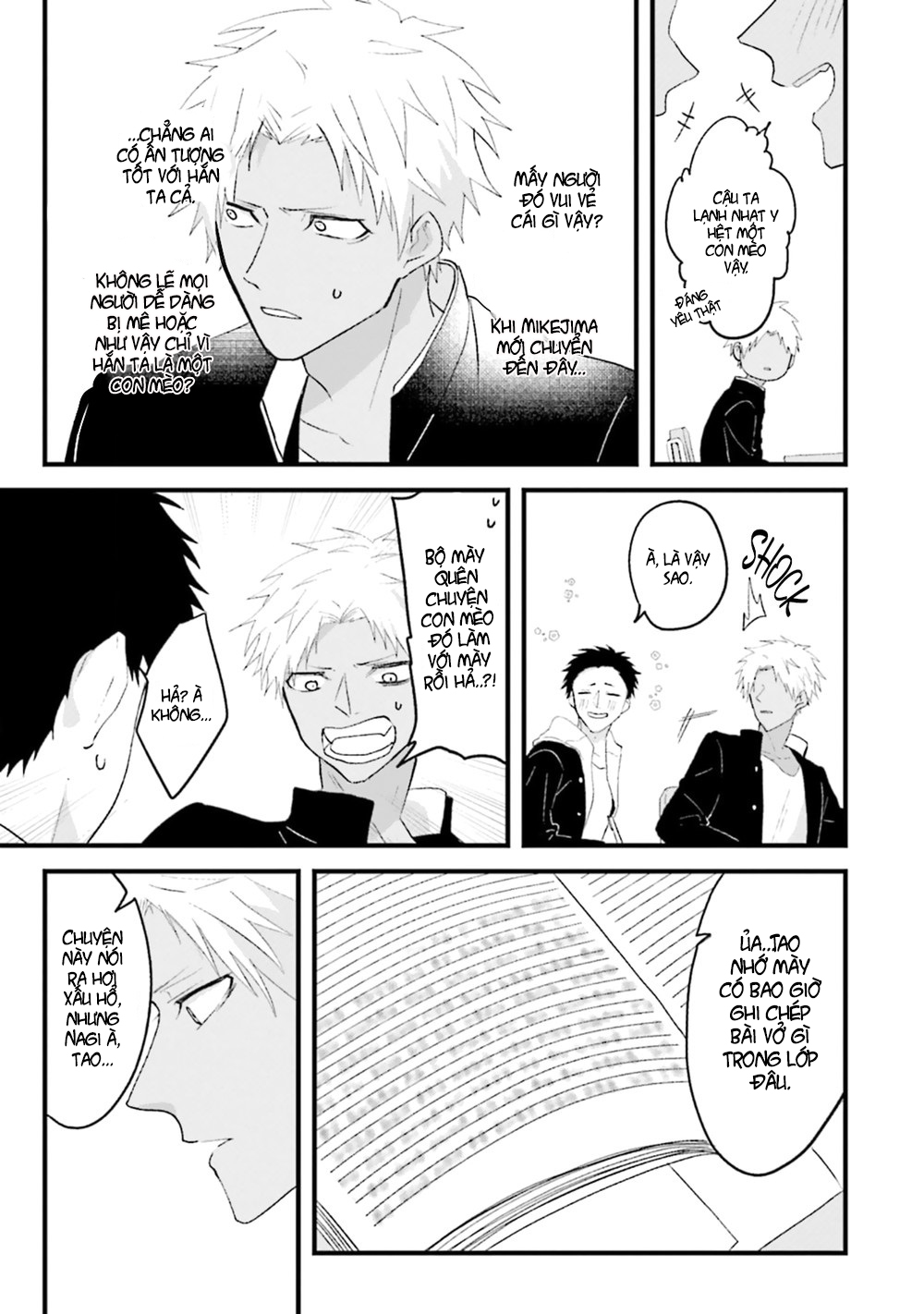 Đọc truyện hentai Trai và Mèo - Chap 2