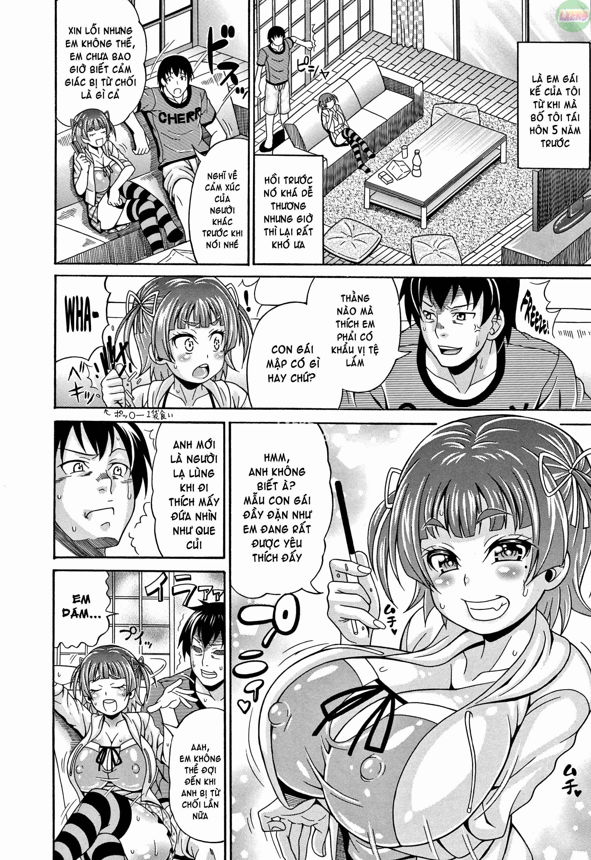 Đọc truyện hentai Cha che chở - Chap 7