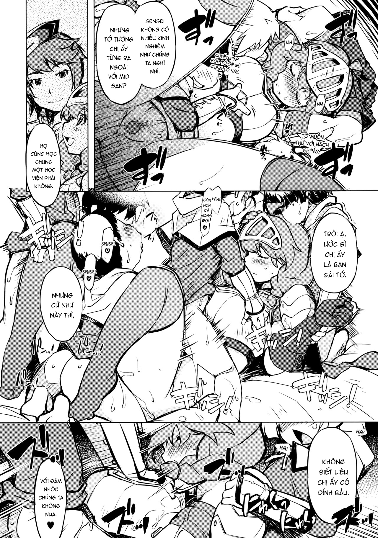 Đọc truyện hentai Ngủ đi, thưa ông - Onemuri Rune Sensei