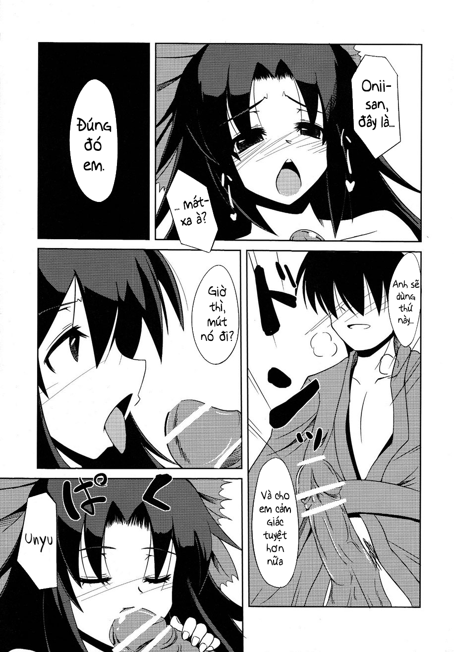 Đọc truyện hentai Okuu-chan no Oppai wo Funifuni Hon (Touhou Project) - Oneshot