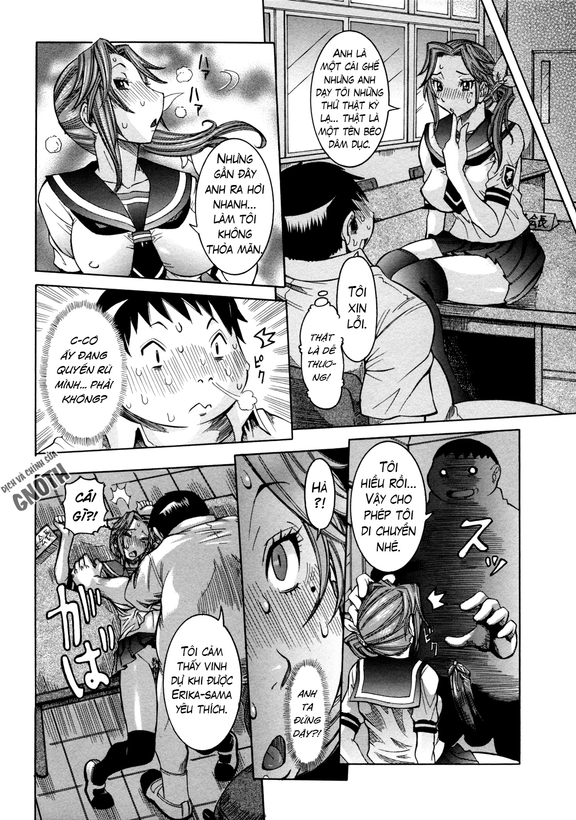 Đọc truyện hentai Nenchaku Taishitsu - Chap 6 – Cái ghế của chủ tịch