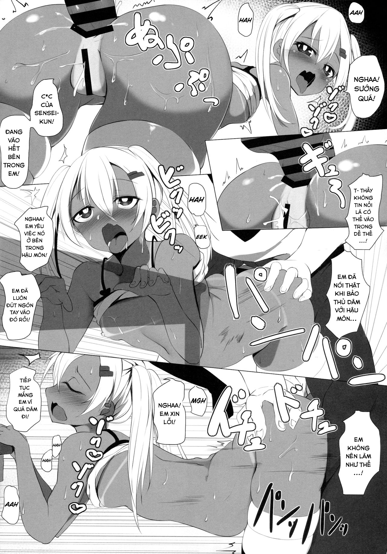 Đọc truyện hentai Cô bé da màu đĩ đượi. - Oneshot