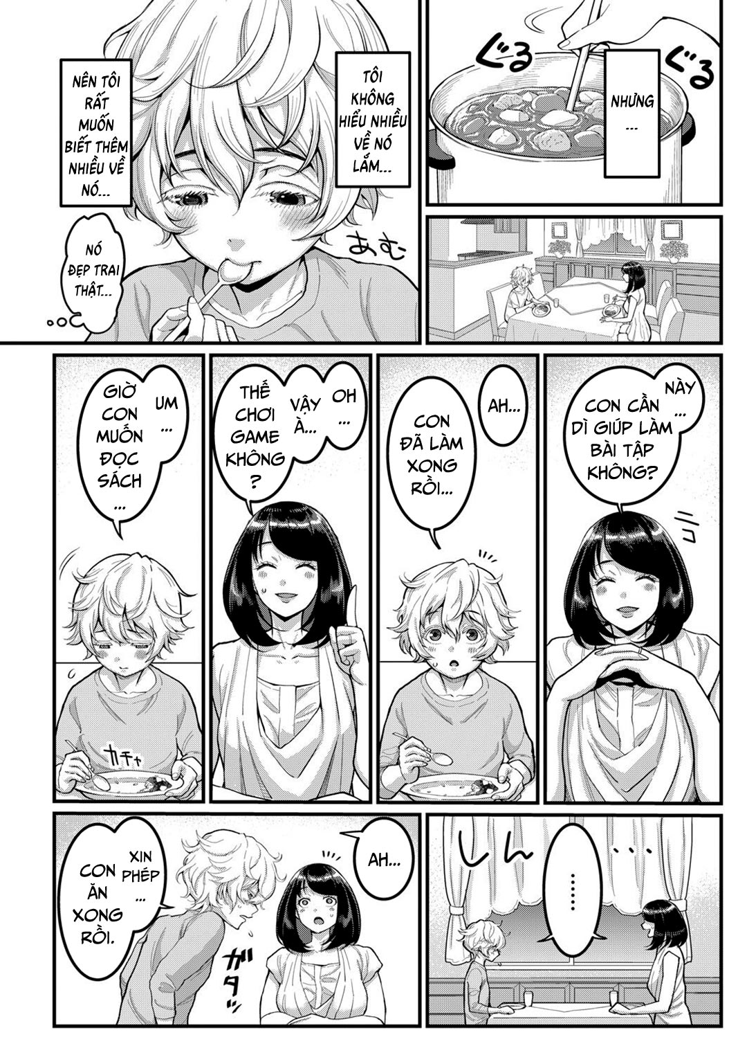 Đọc truyện hentai Dì muốn làm mẹ con - Chap 1