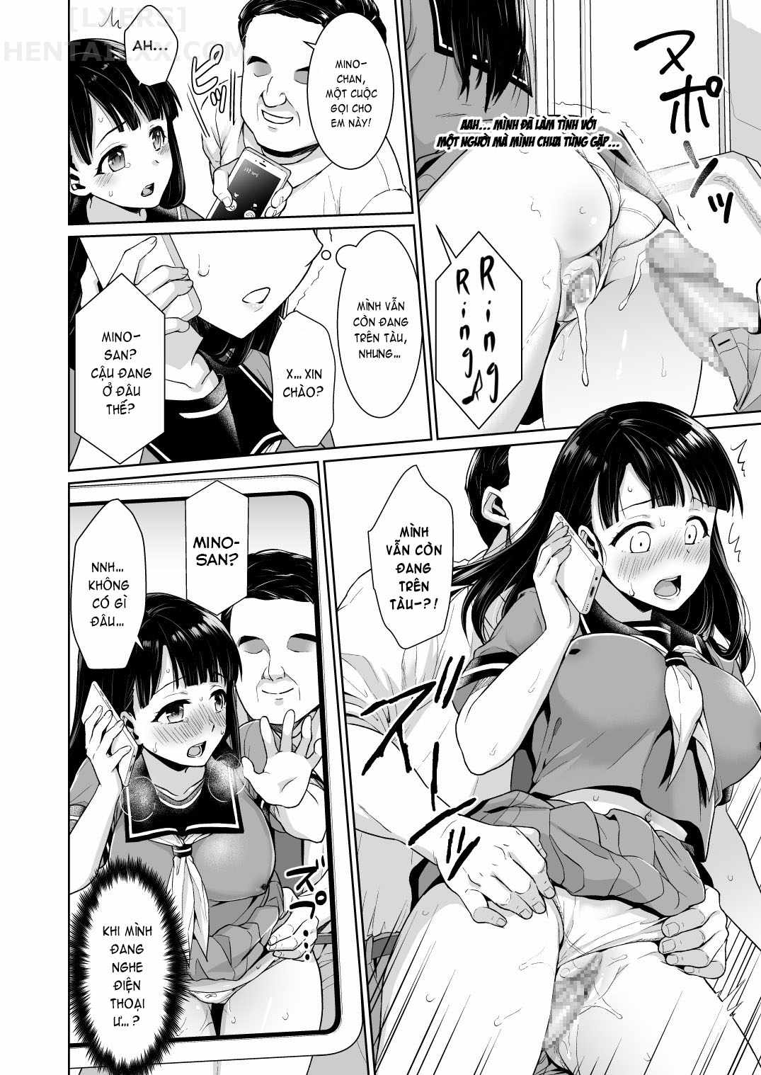 Đọc truyện hentai Iya Da To Ienai Jimikei Shoujo - Chap 4 - To Chikan Densha