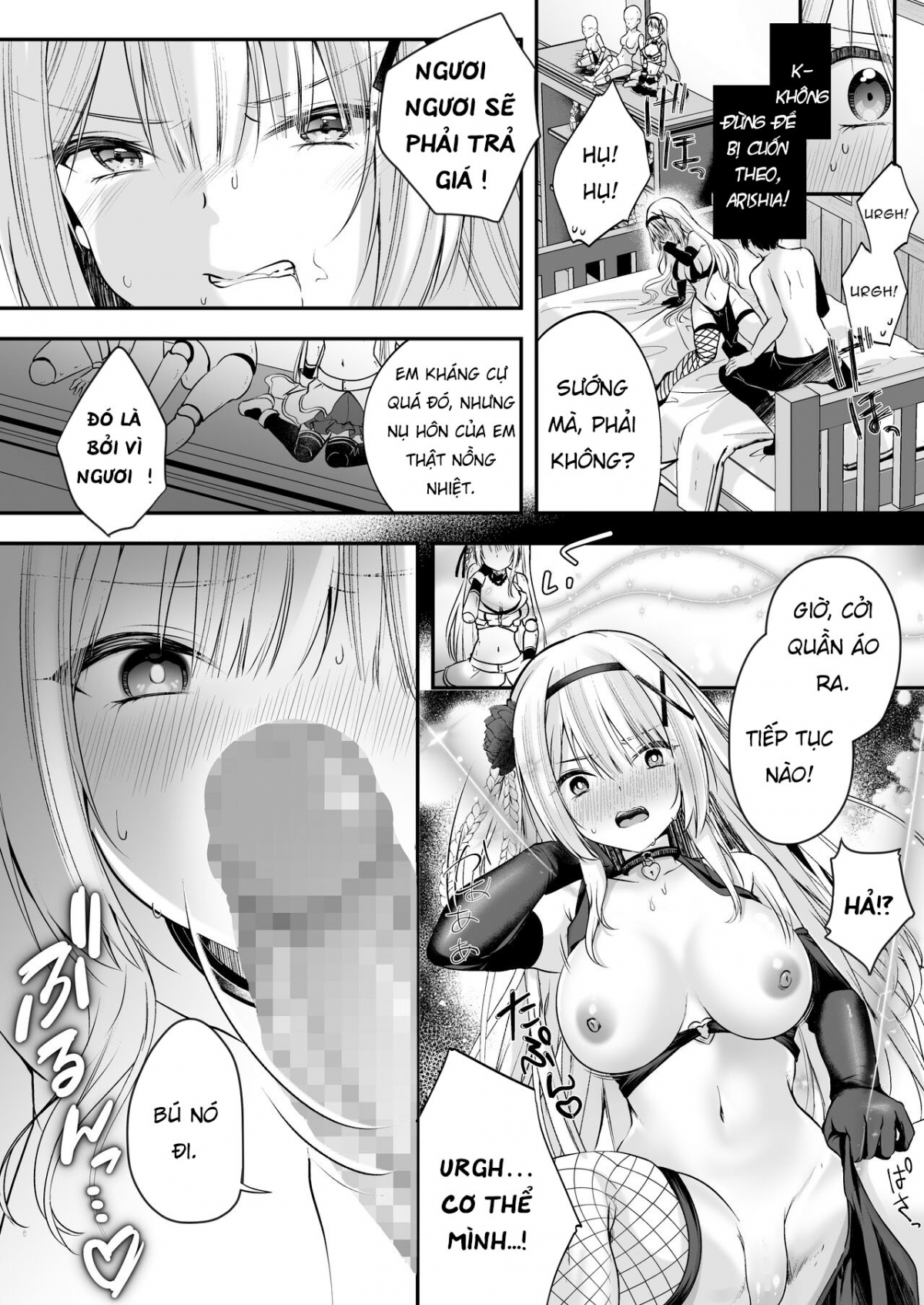 Đọc truyện hentai MarionettePrincess -Mobu murabito no etchina ayatsuri ningyo ni sa rete shimau hime kishi monogatari- - Có thoại