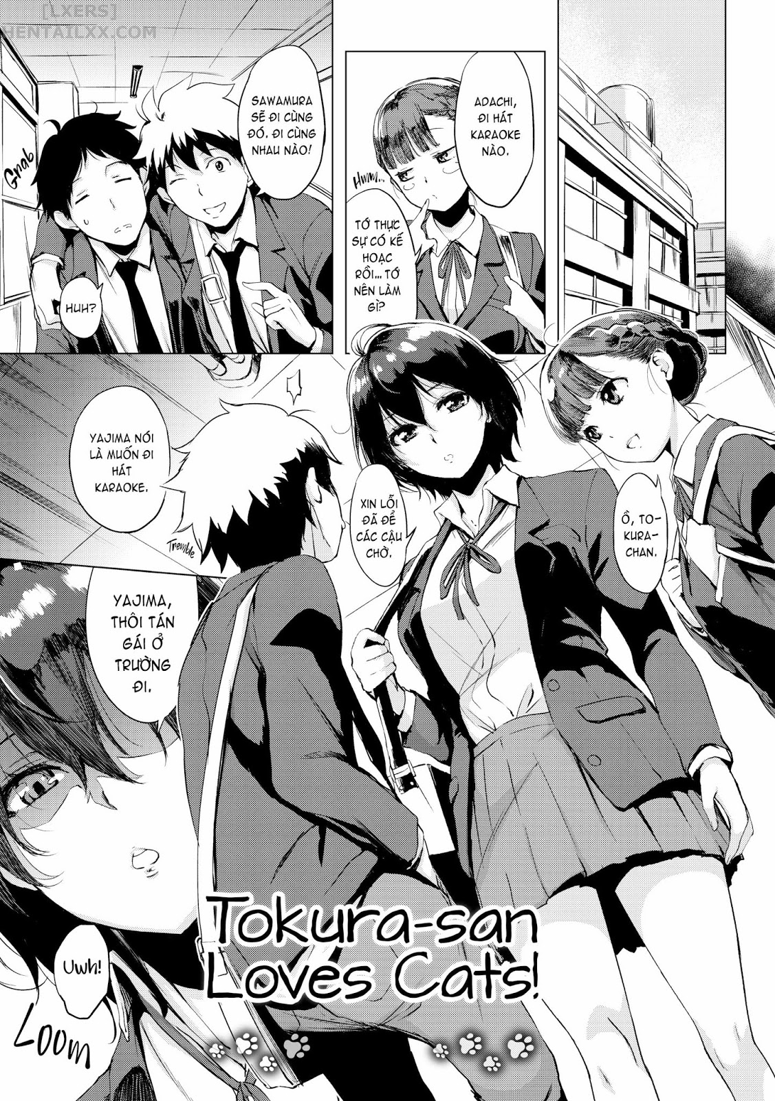 Đọc truyện hentai Half-Ripe Cherry - Chap 3 - Tokura-san Loves Cats!