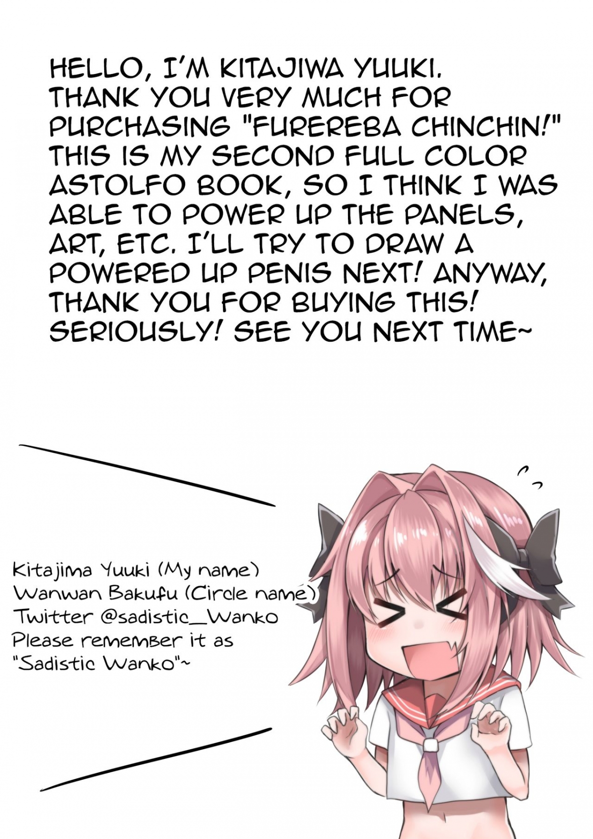 Đọc truyện hentai Furereba Chinchin! - Oneshot