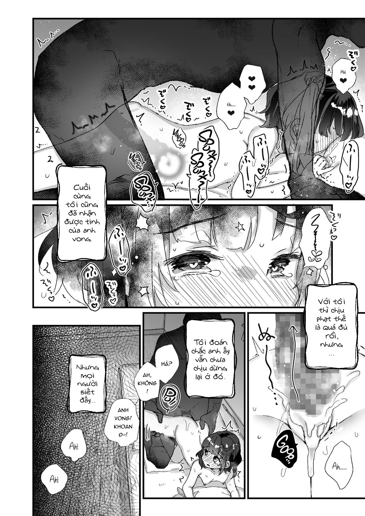 Đọc truyện hentai Có một con ma ở trong nhà mình!:Tình yêu ngang trái - Chap 2: end