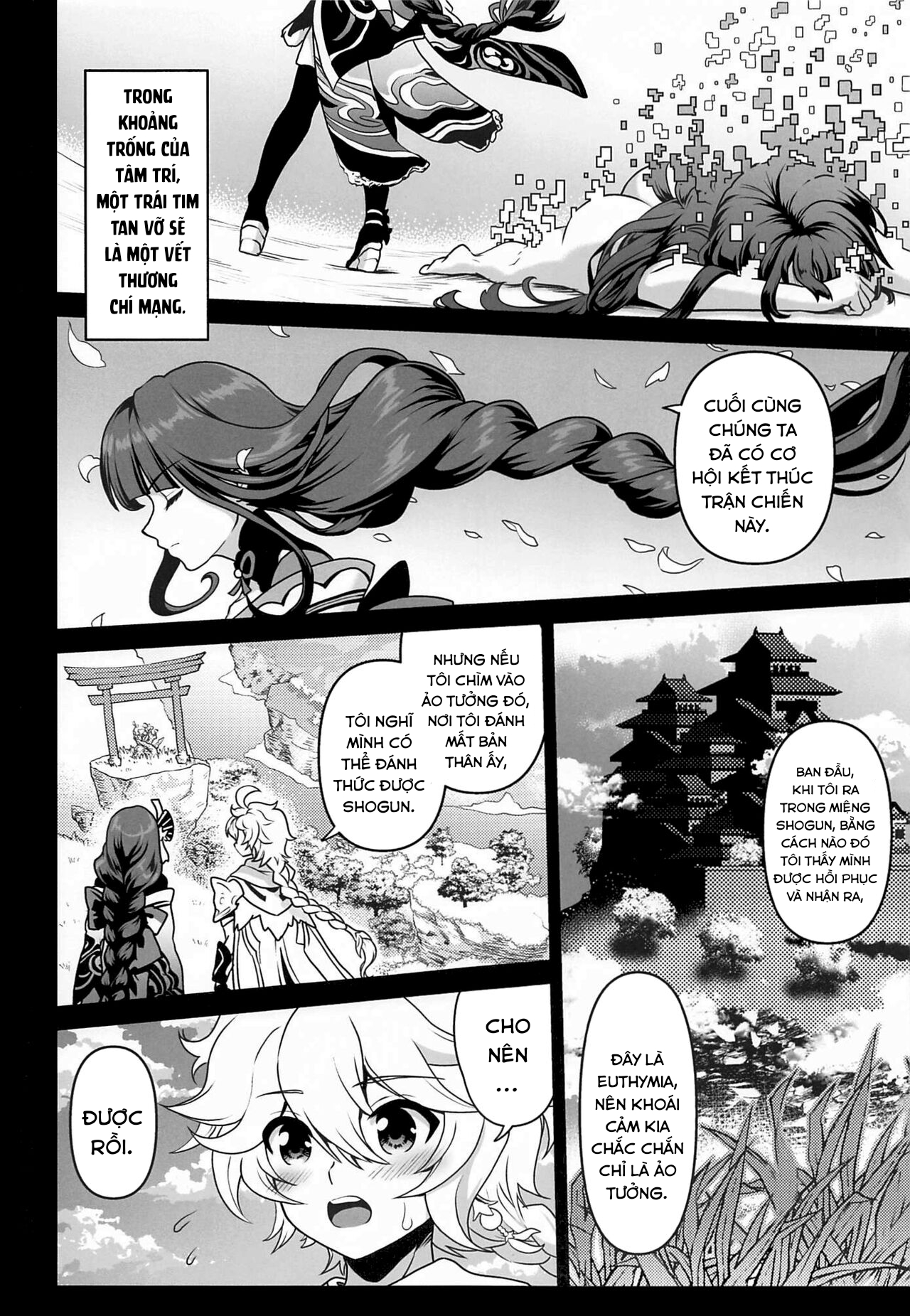 Đọc truyện hentai Sự quyến rũ của Shogun. (Genshin Impact) - Oneshot
