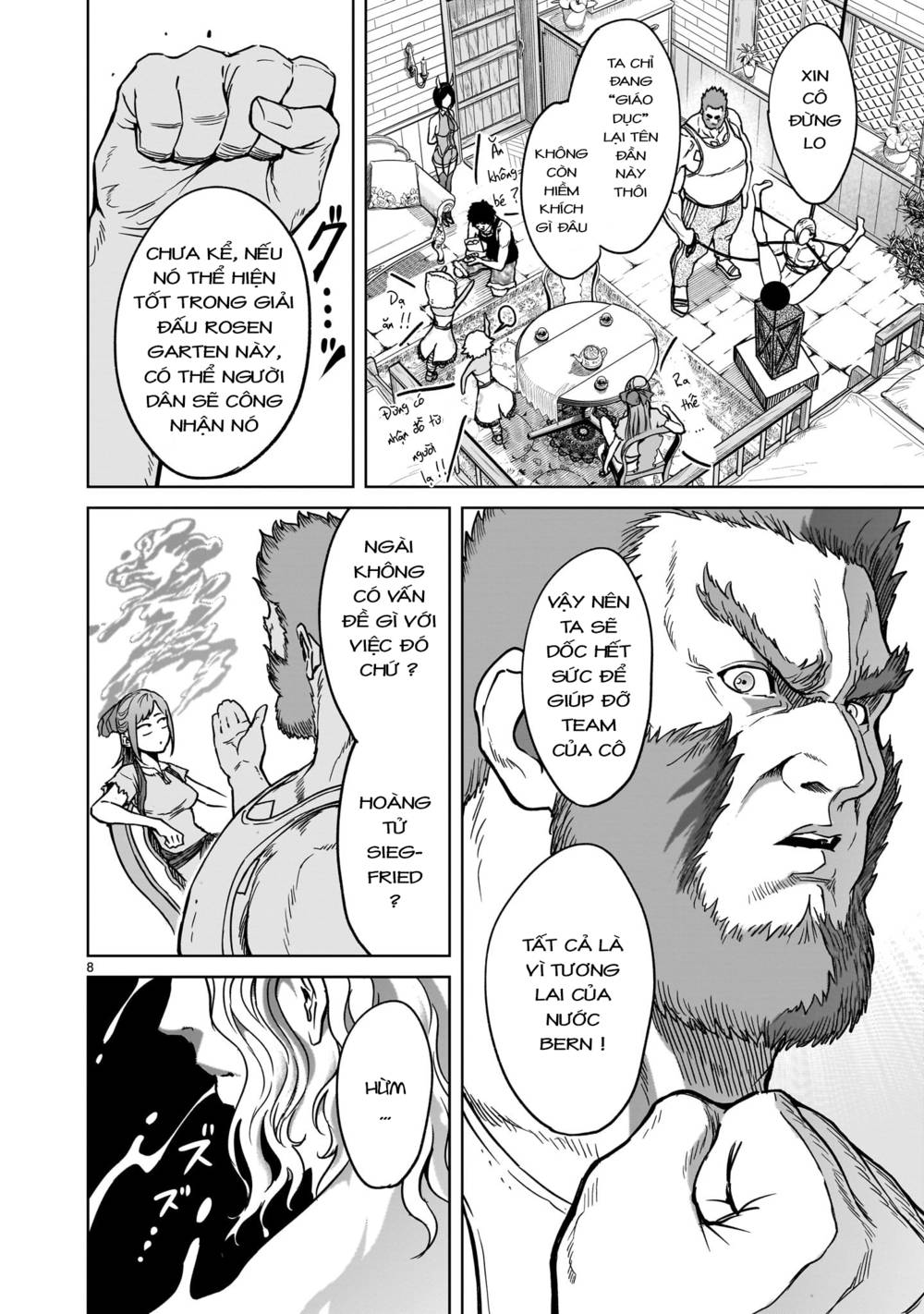 Đọc truyện hentai Vườn hoa hồng Saga - Chap 42: Thương lượng ～Anormale-Gipfel～