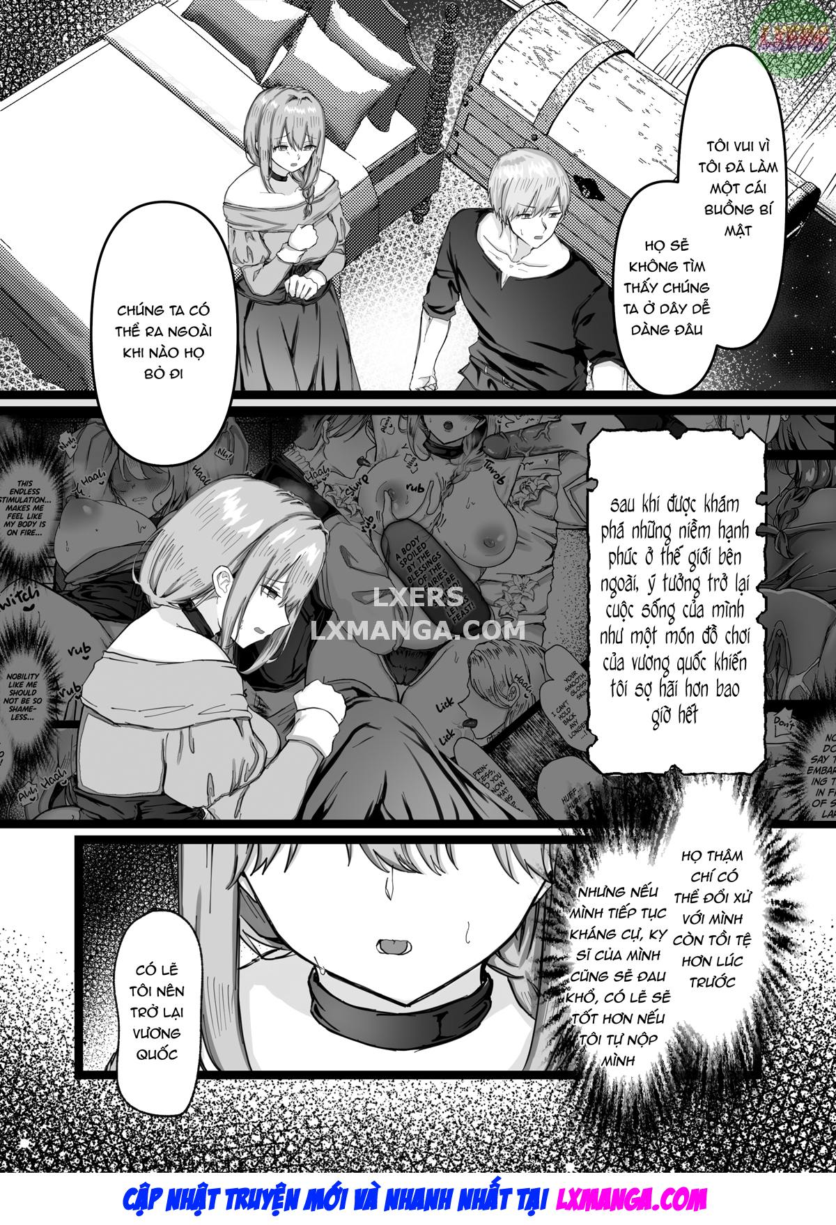 Đọc truyện hentai Công Chúa Bị Nguyền Rủa Và Kỵ Sĩ Còn Trinh - Oneshot