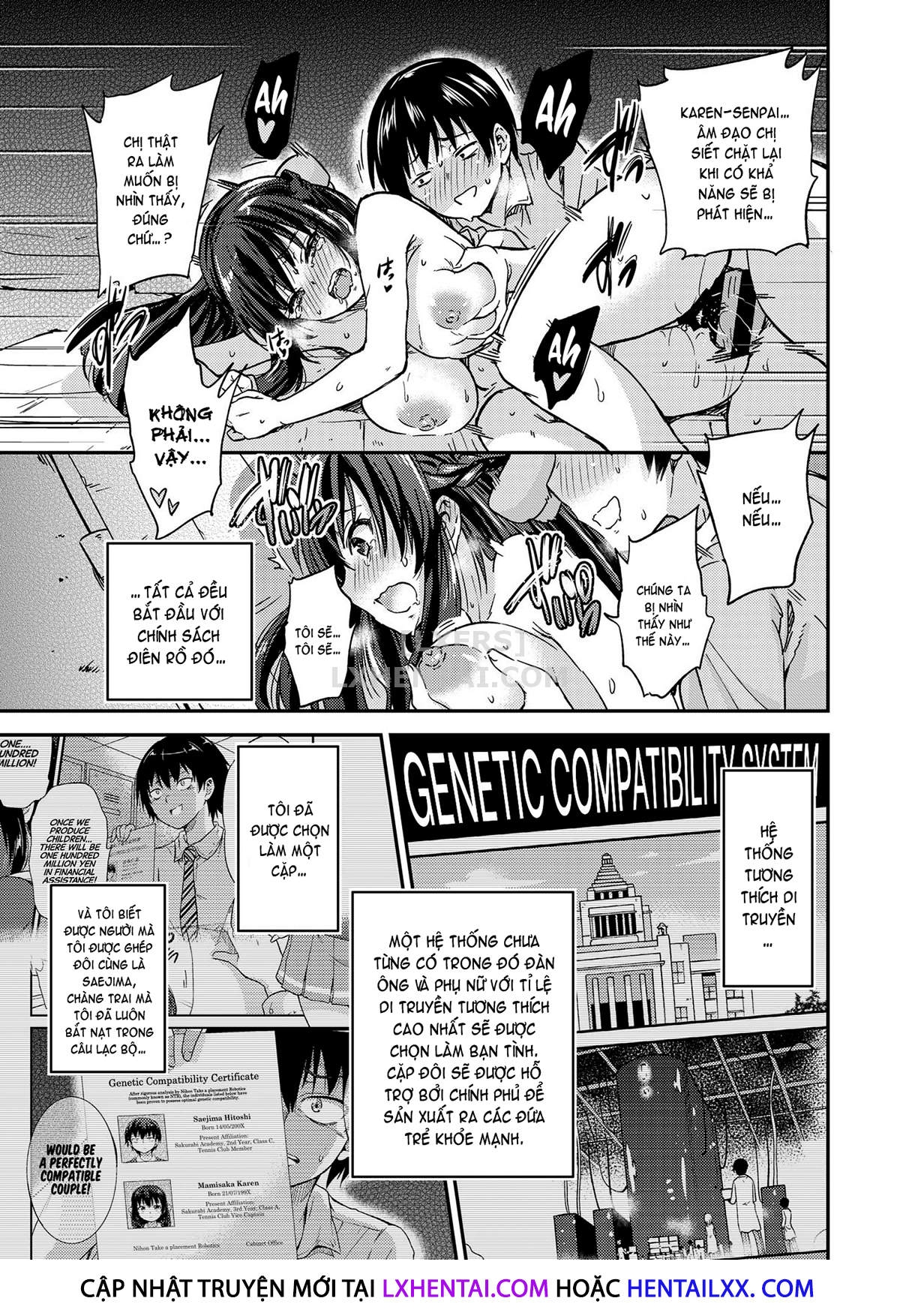 Đọc truyện hentai Government-Approved NTR Babymaking Matching - Chap 2