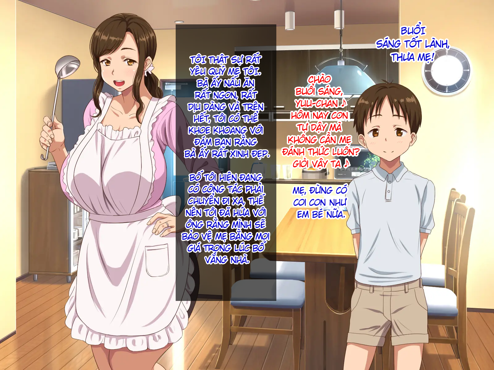 Đọc truyện hentai Cái ngày người mẹ yêu dấu của tôi bị đụ tới tấp ngay trước mặt - Chap 1