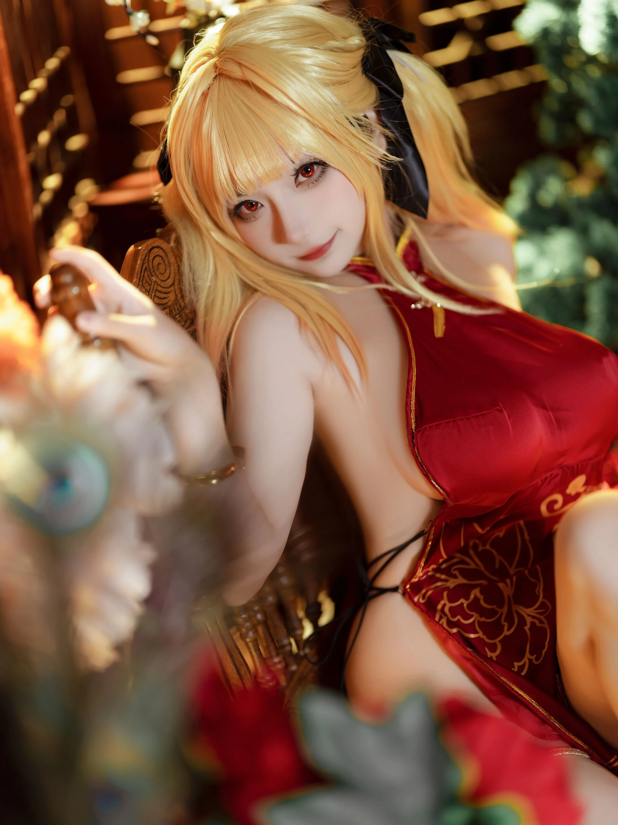 Đọc truyện hentai Tuyển tập Albums siêu phẩm Cosplay - Chap 325 - Meng Ji Lian Feng Nian Stella Cheongsam