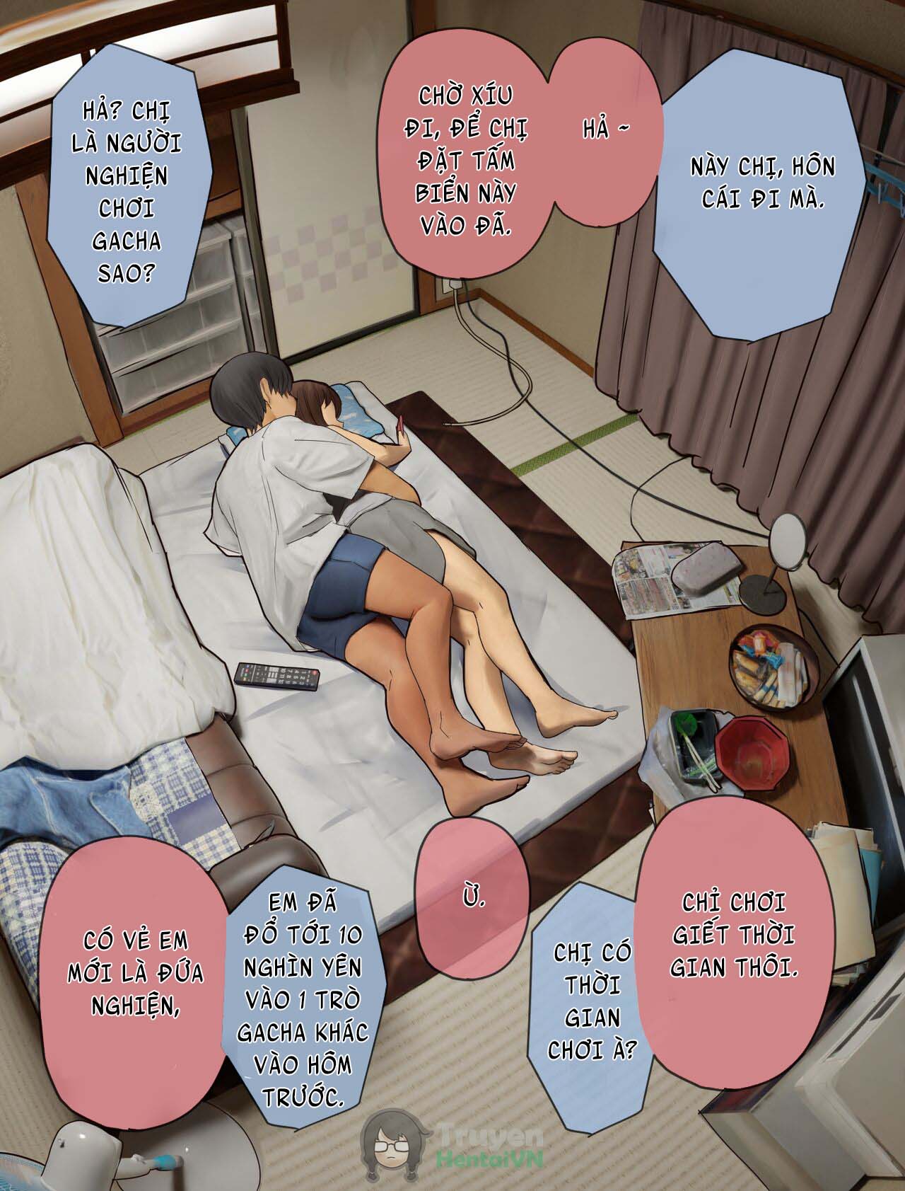 Đọc truyện hentai Ane to no Nichijou Kaiwa - Oneshot